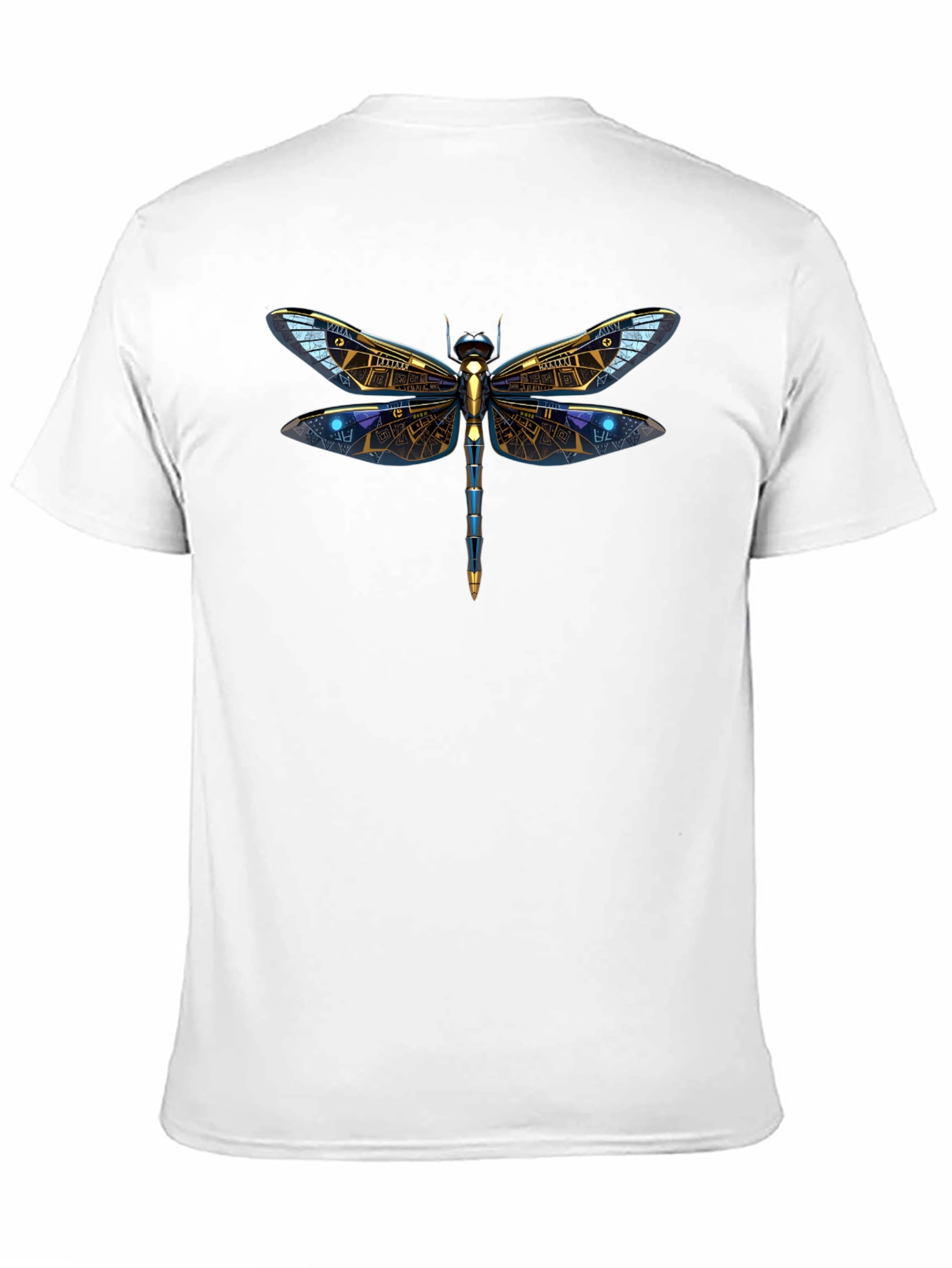 Dragonfly Graphic Tee - Mens Black T-Shirt