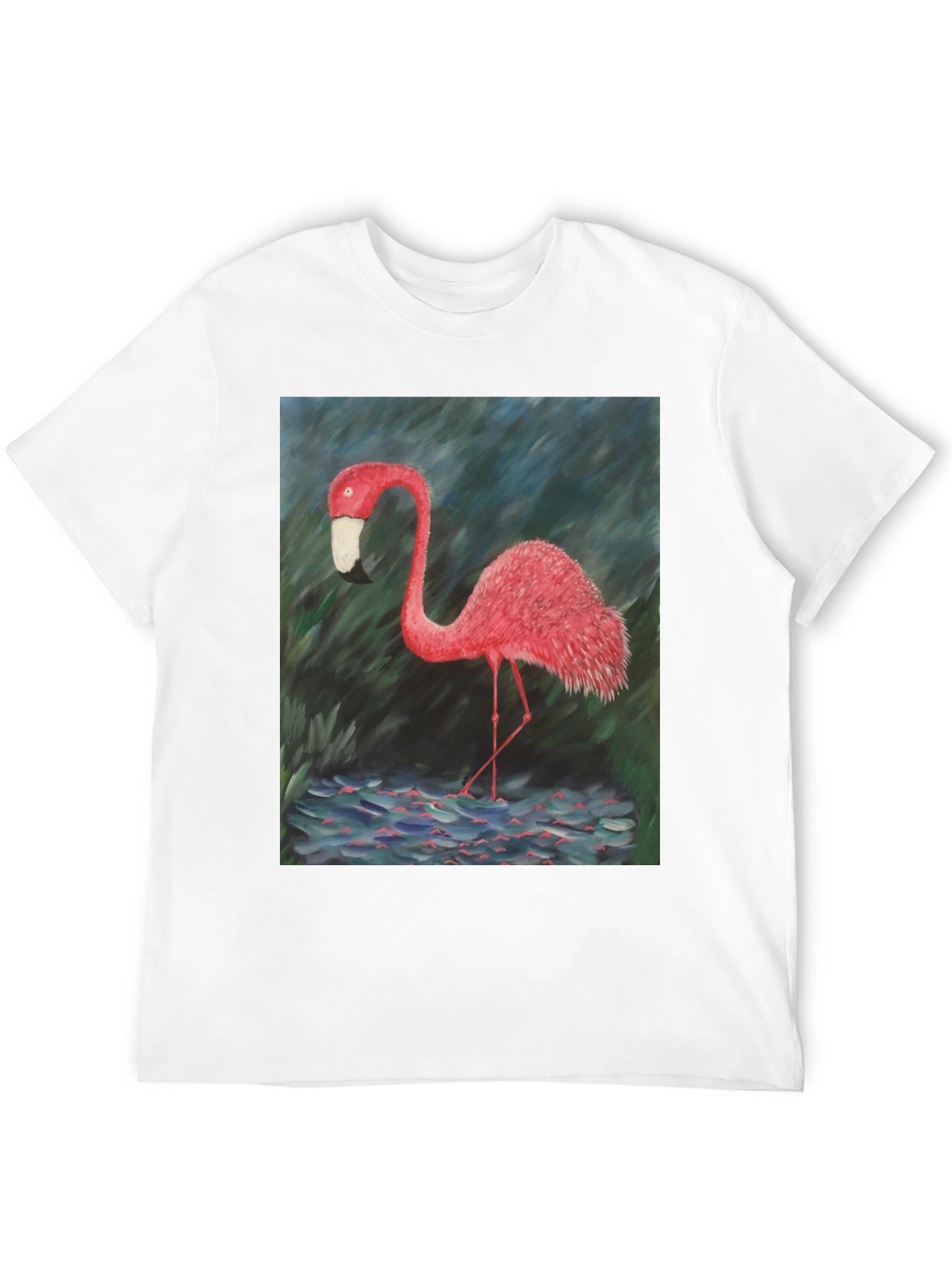 Flamingo Graphic Tee - Bold Tropical Style