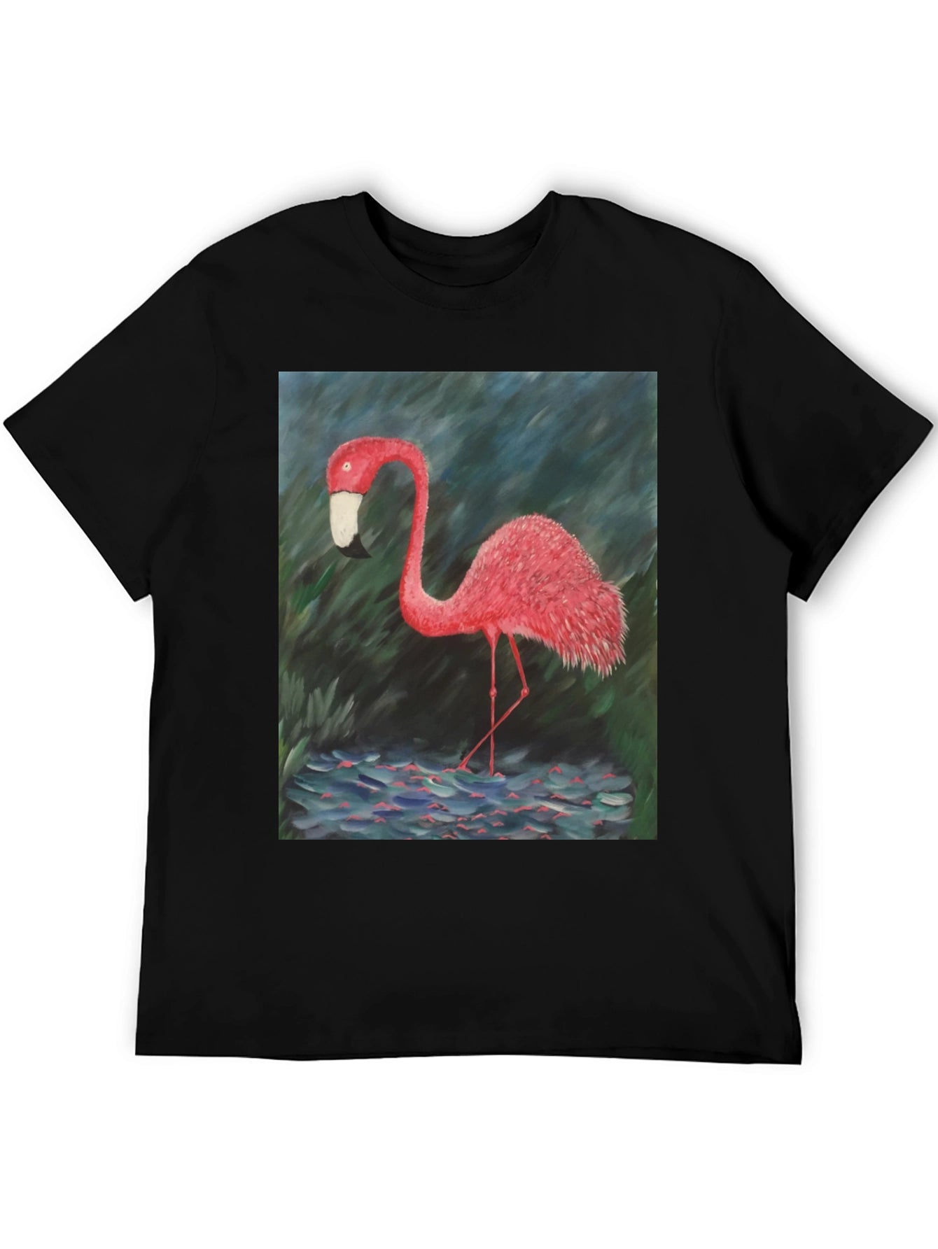 Flamingo Graphic Tee - Bold Tropical Style