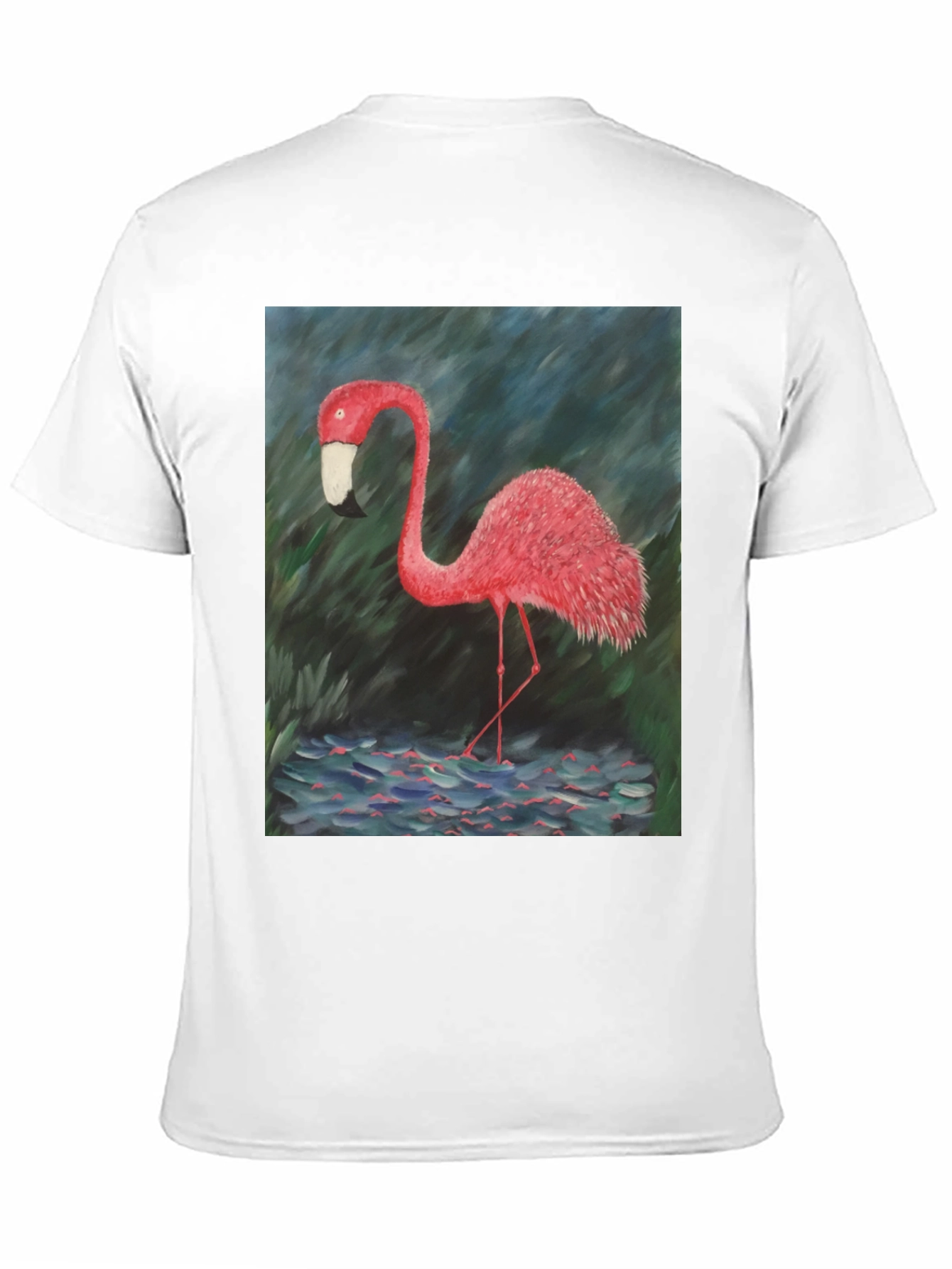 Flamingo Graphic Tee - Bold Tropical Style