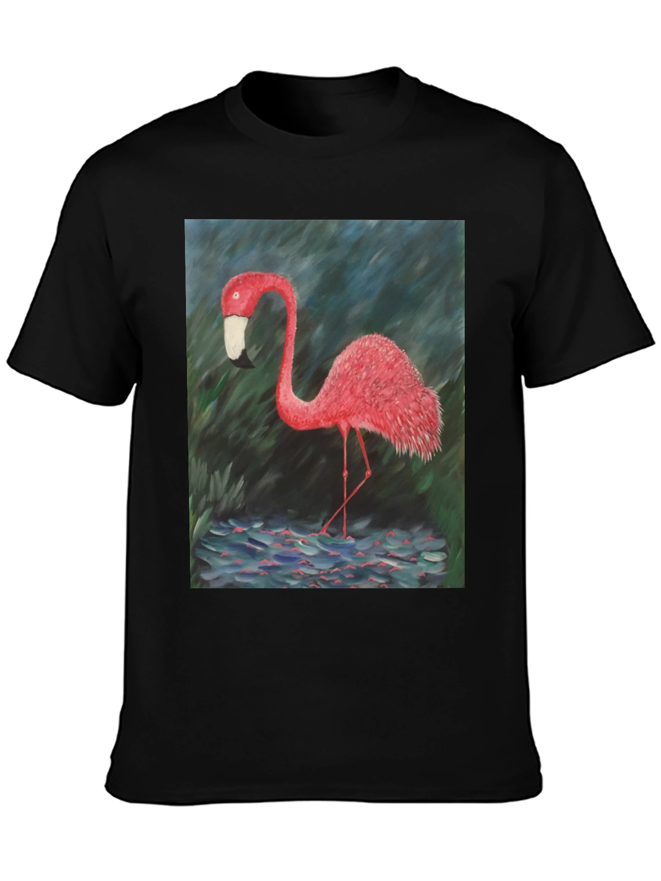 Flamingo Graphic Tee - Bold Tropical Style