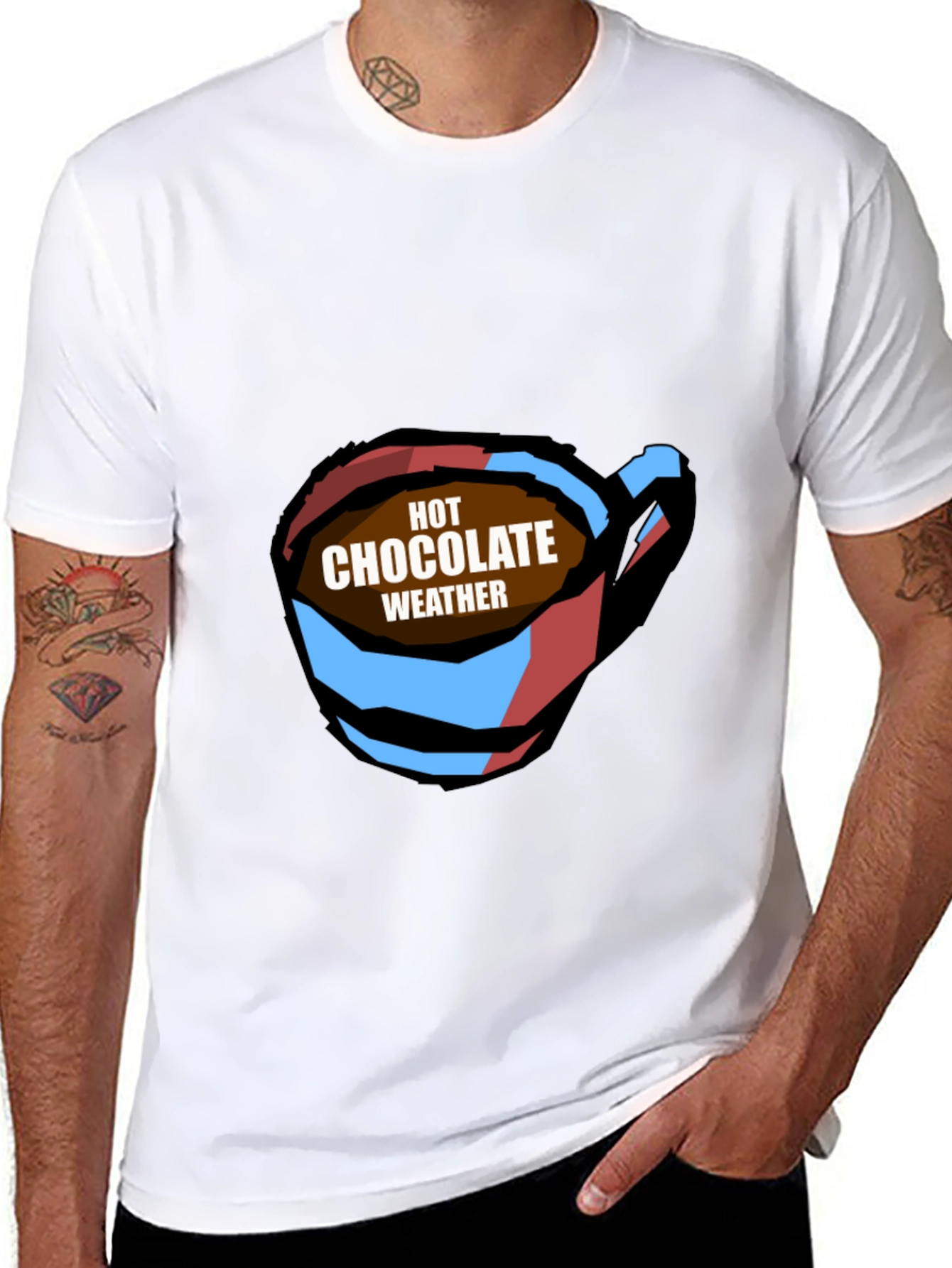 Hot Chocolate Weather Graphic Tee