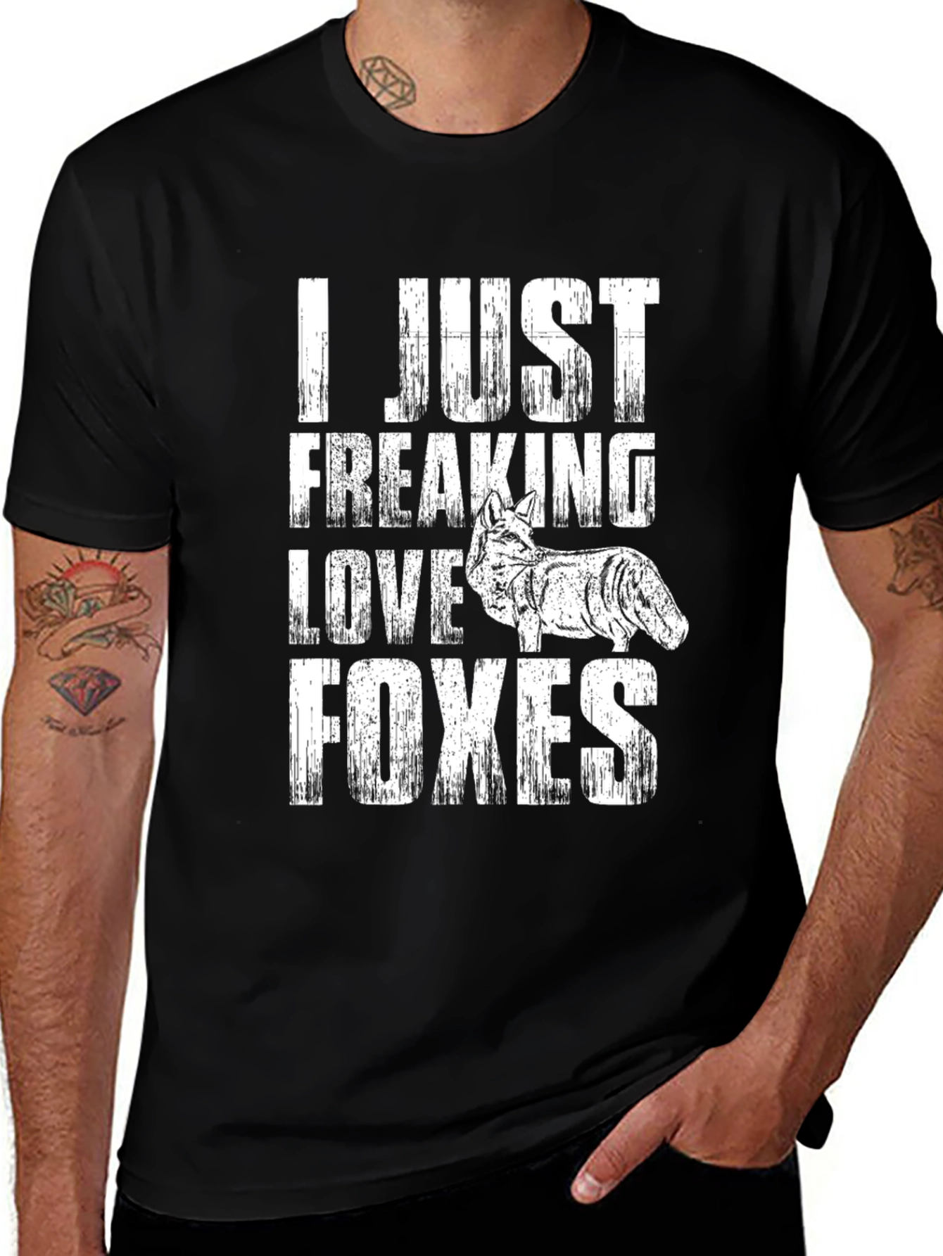 I Just Freaking Love Foxes T-Shirt