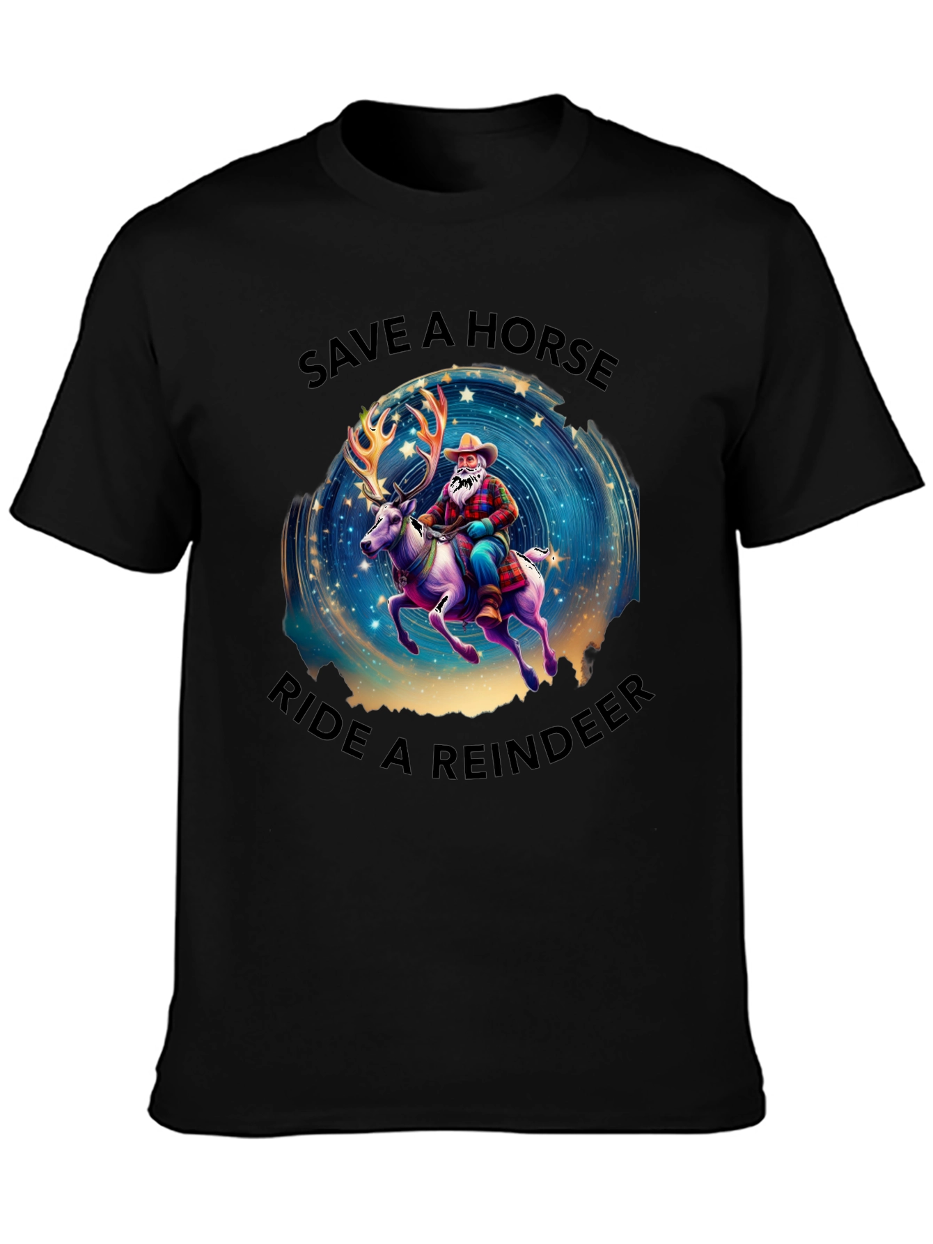 Save a Horse Ride a Reindeer Graphic Tee