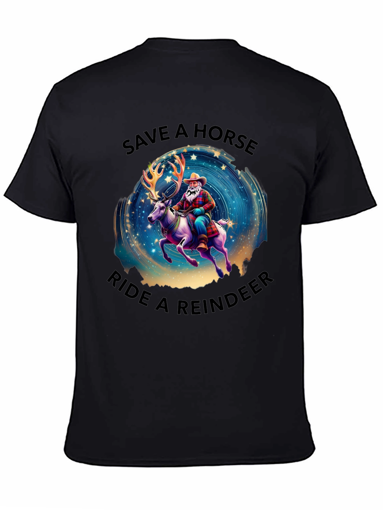 Save a Horse Ride a Reindeer Graphic Tee
