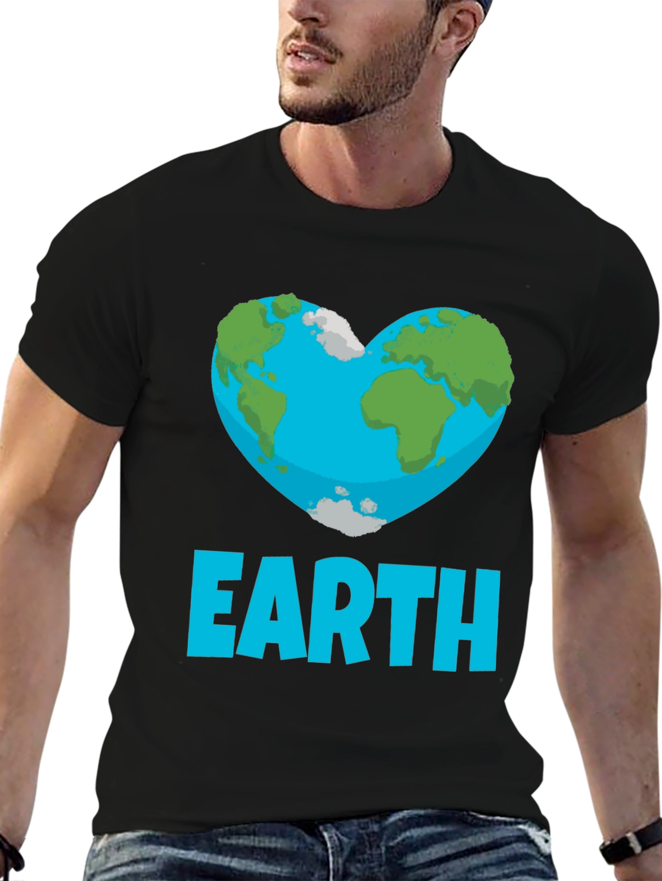 Earth Heart Graphic T-Shirt