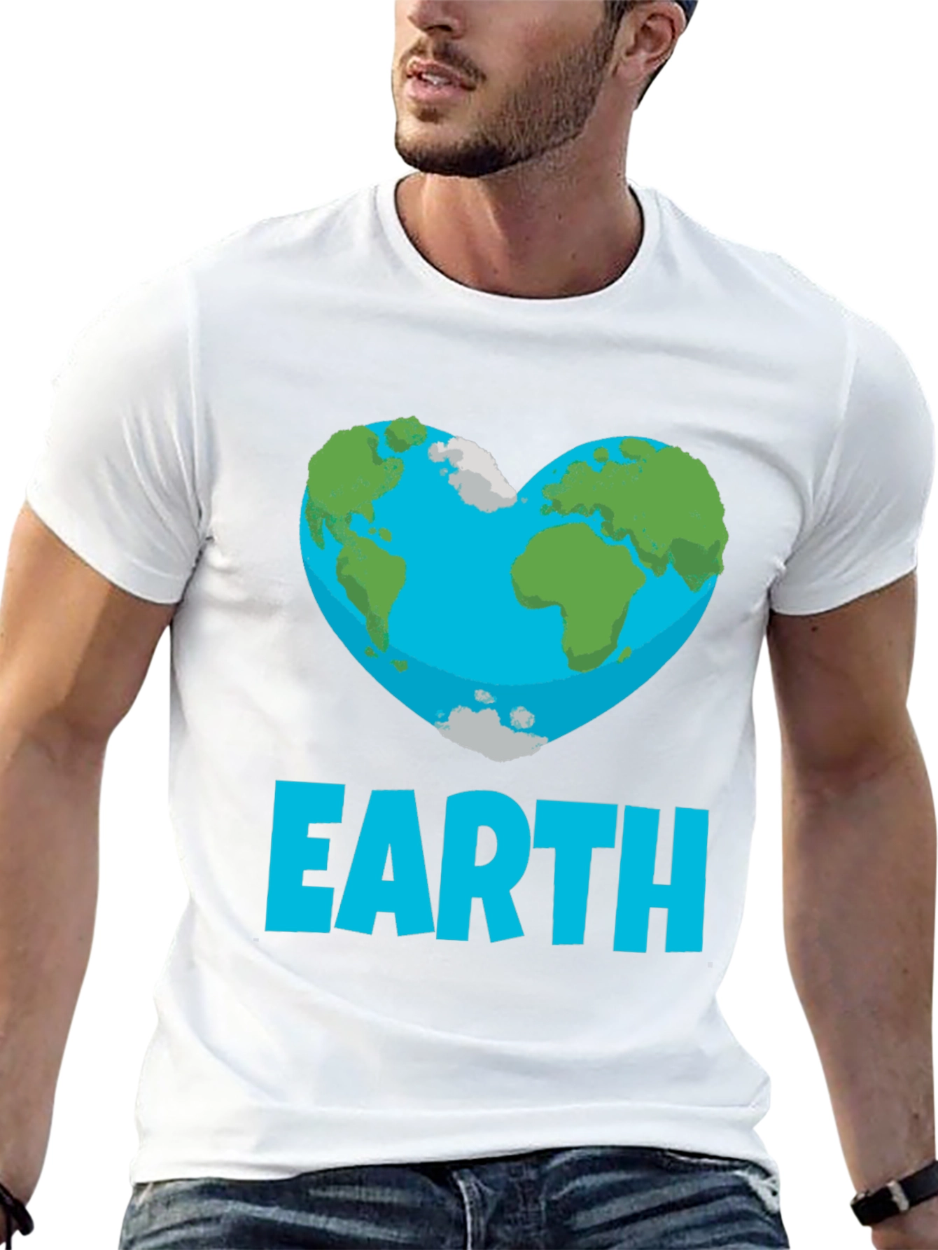 Earth Heart Graphic T-Shirt