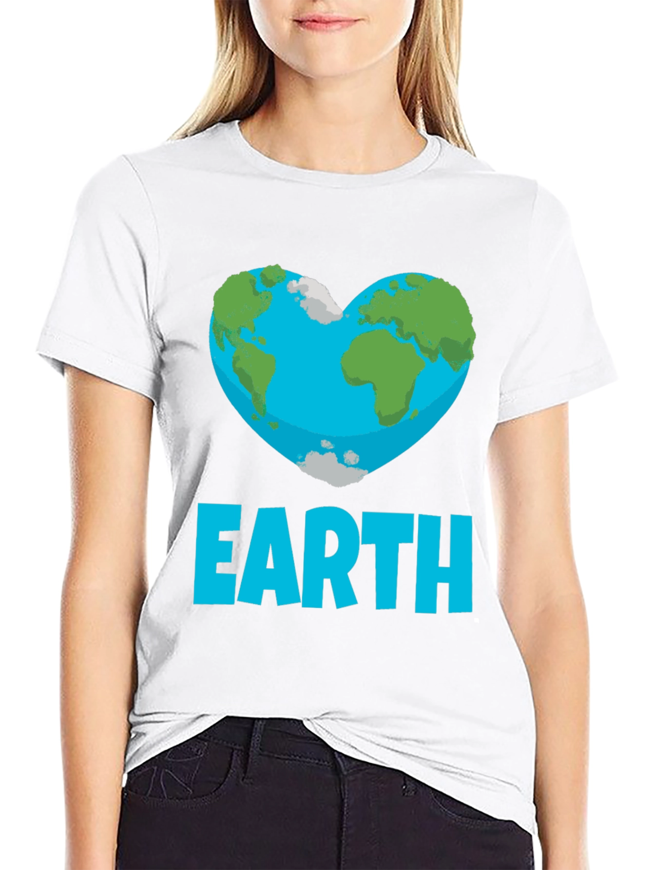 Earth Heart Graphic T-Shirt