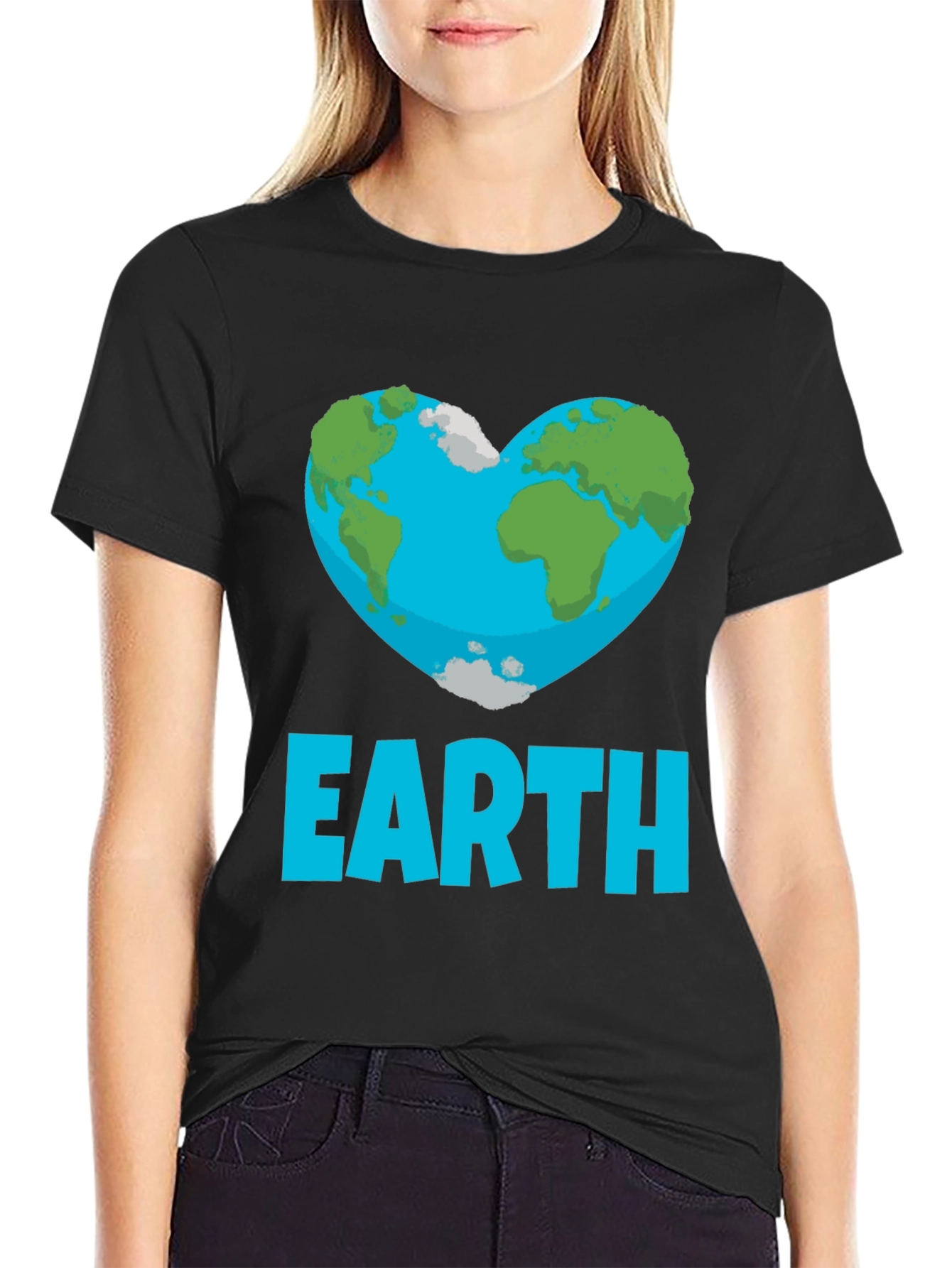 Earth Heart Graphic T-Shirt
