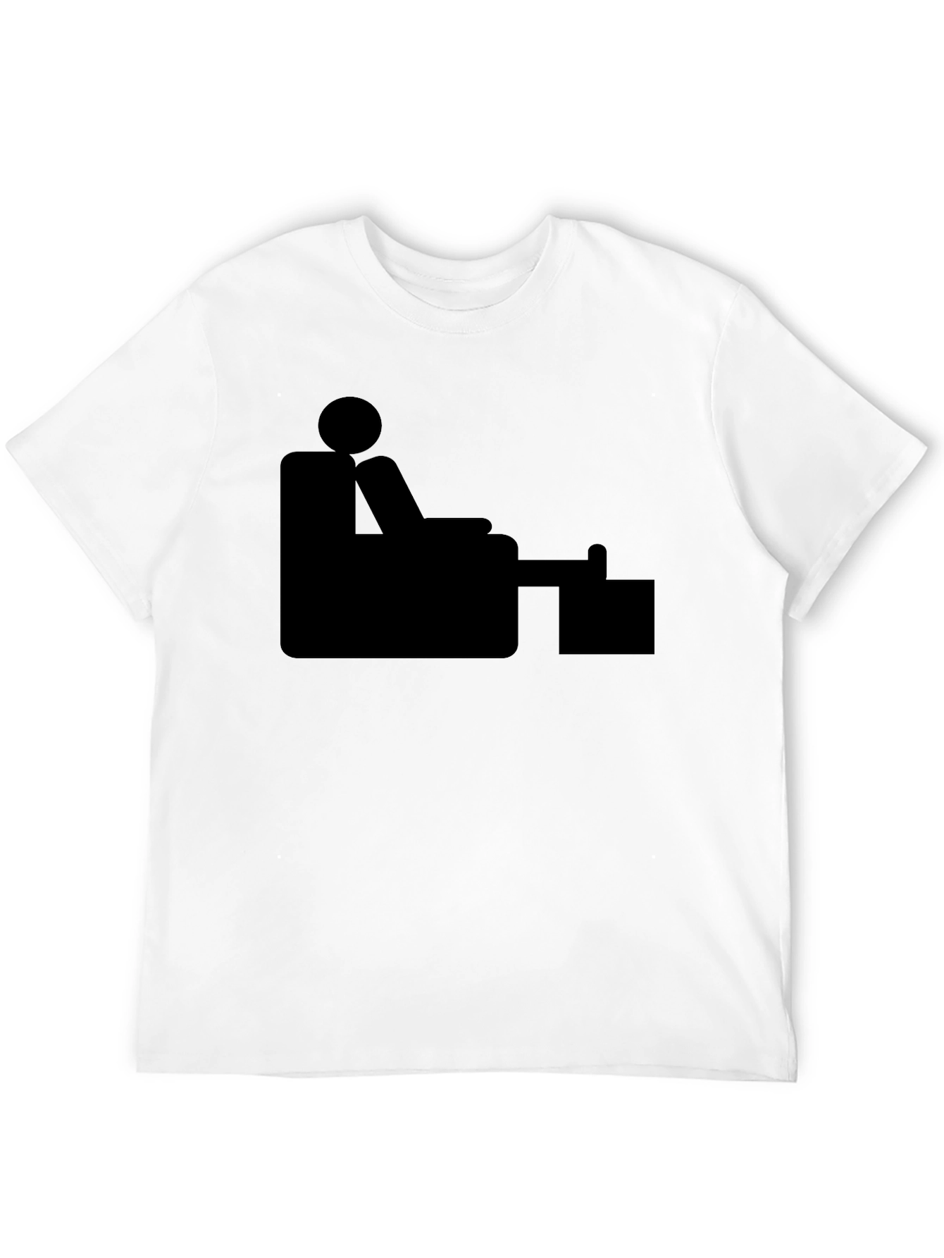 Black Graphic Tee - Office Humor