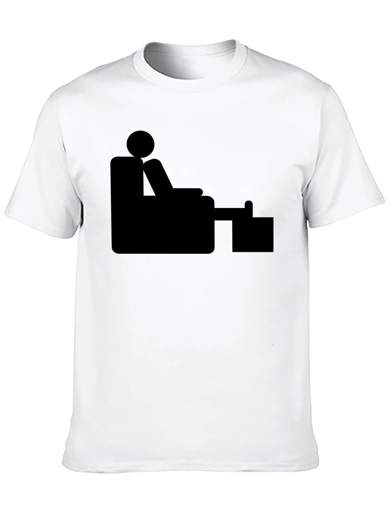 Black Graphic Tee - Office Humor