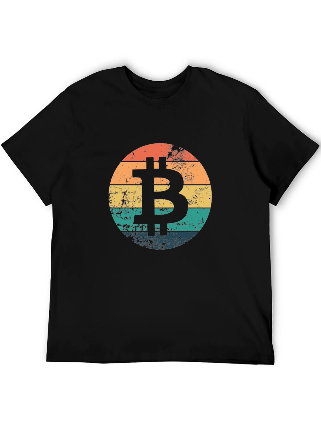 Bitcoin Retro Sunset T-Shirt