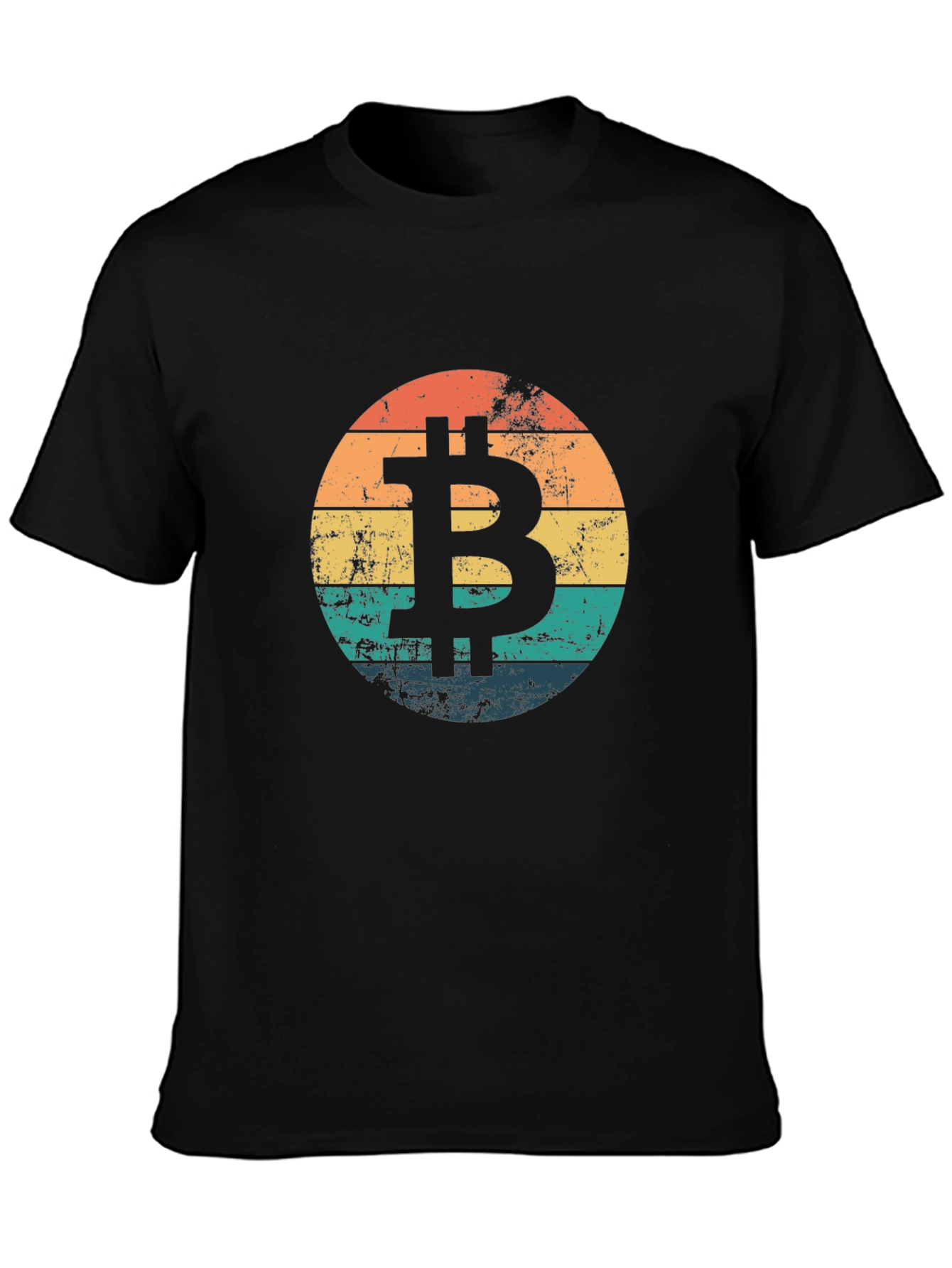 Bitcoin Retro Sunset T-Shirt