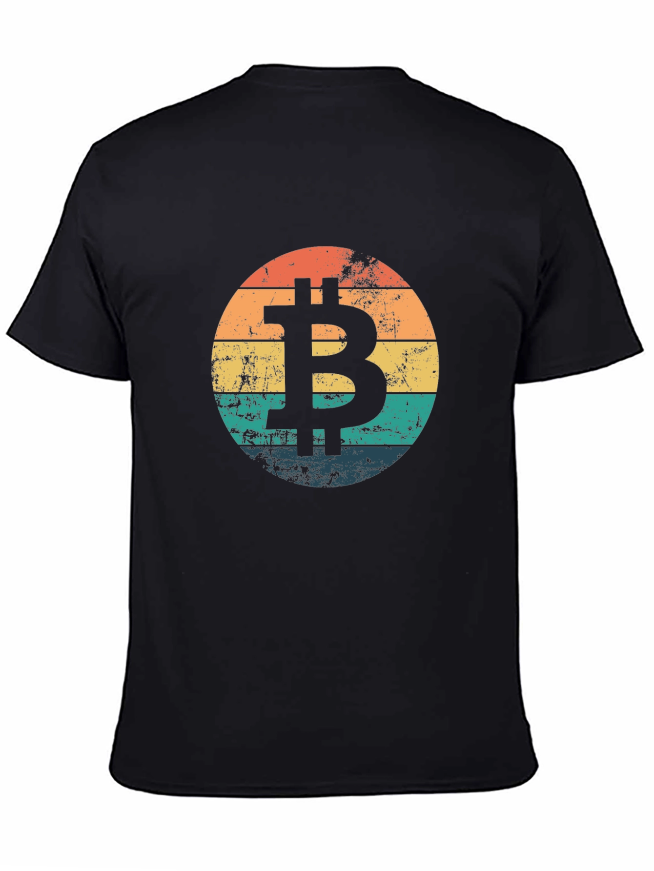 Bitcoin Retro Sunset T-Shirt