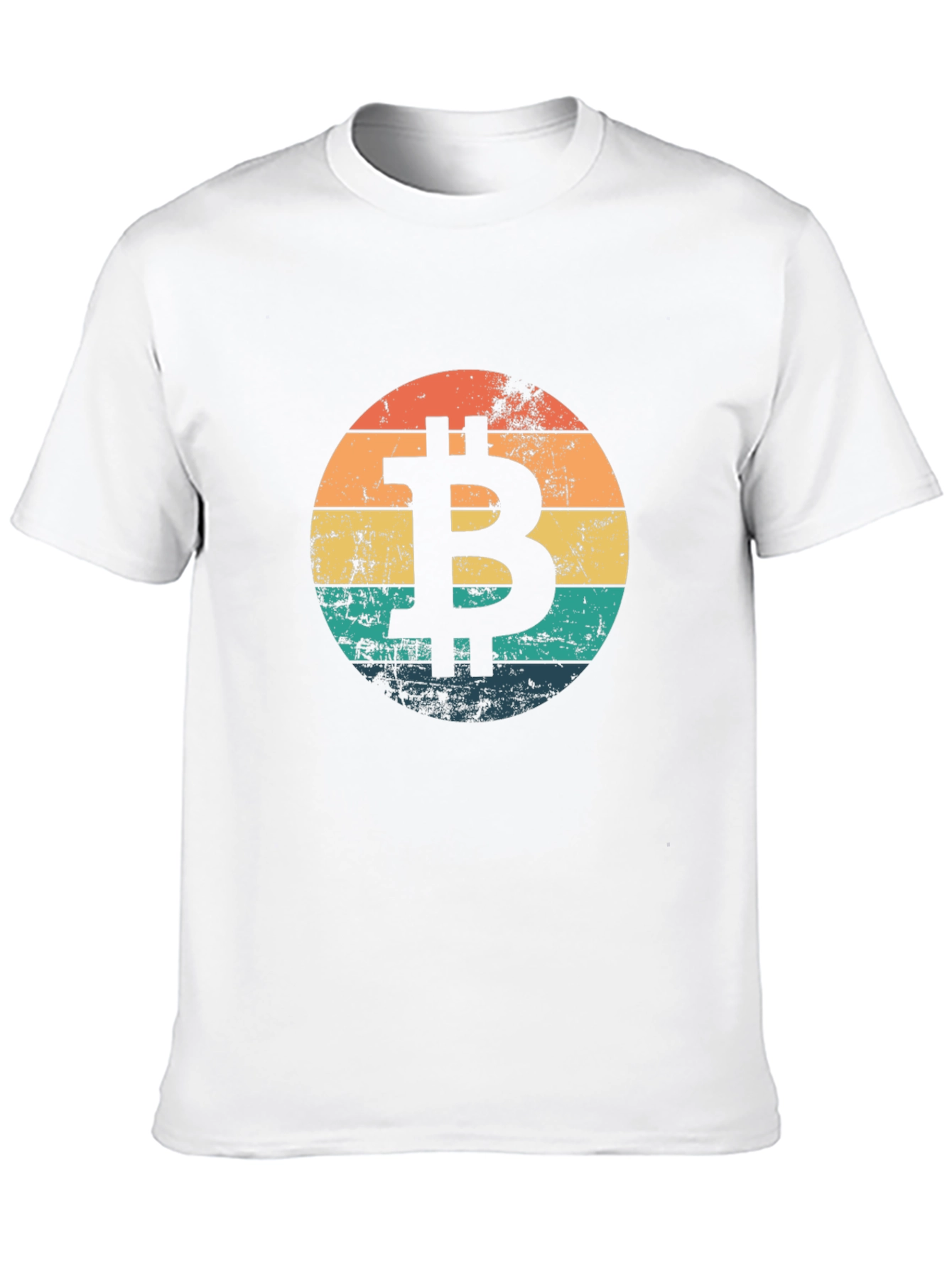 Bitcoin Retro Sunset T-Shirt