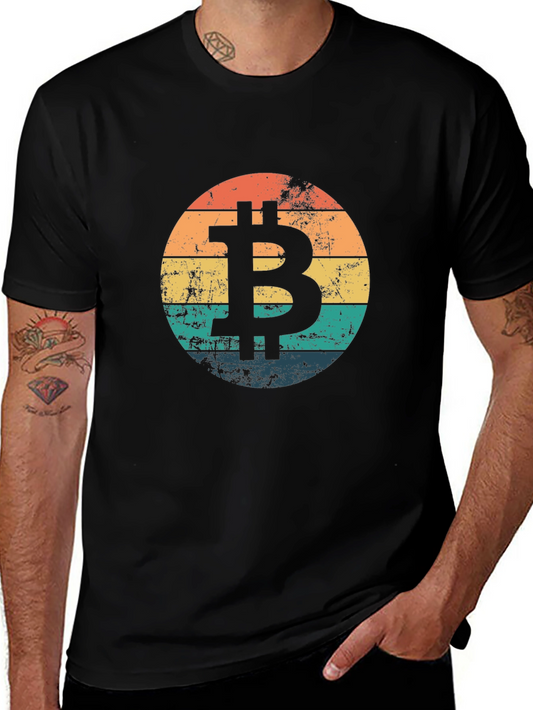 Bitcoin Retro Sunset T-Shirt