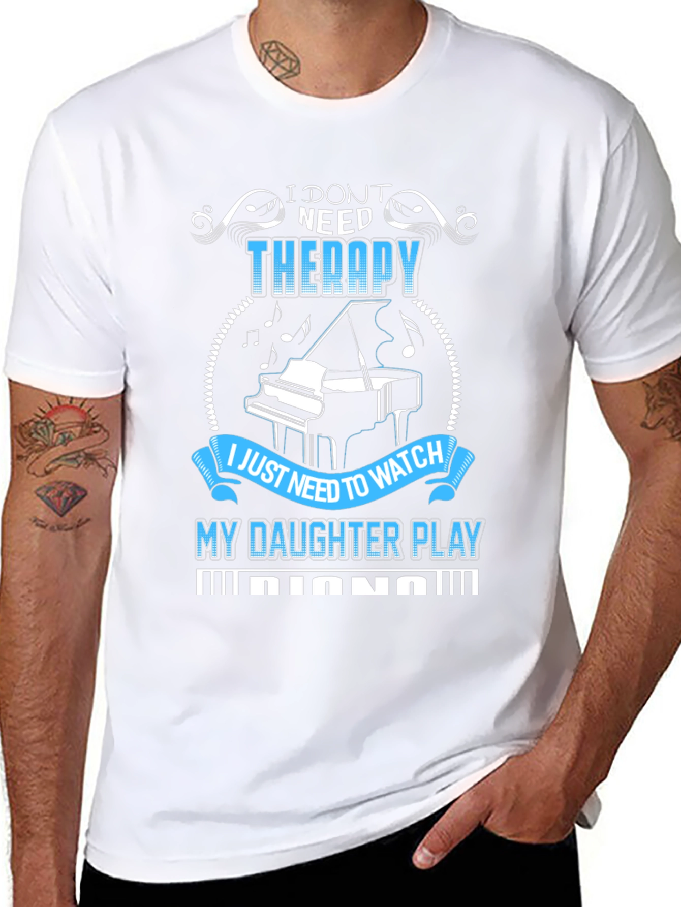 Piano Daughter T-Shirt: Therapy Alternative