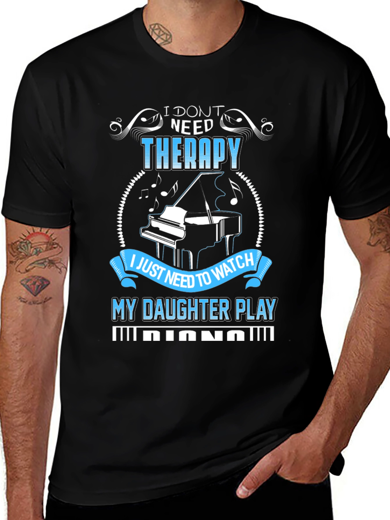 Piano Daughter T-Shirt: Therapy Alternative