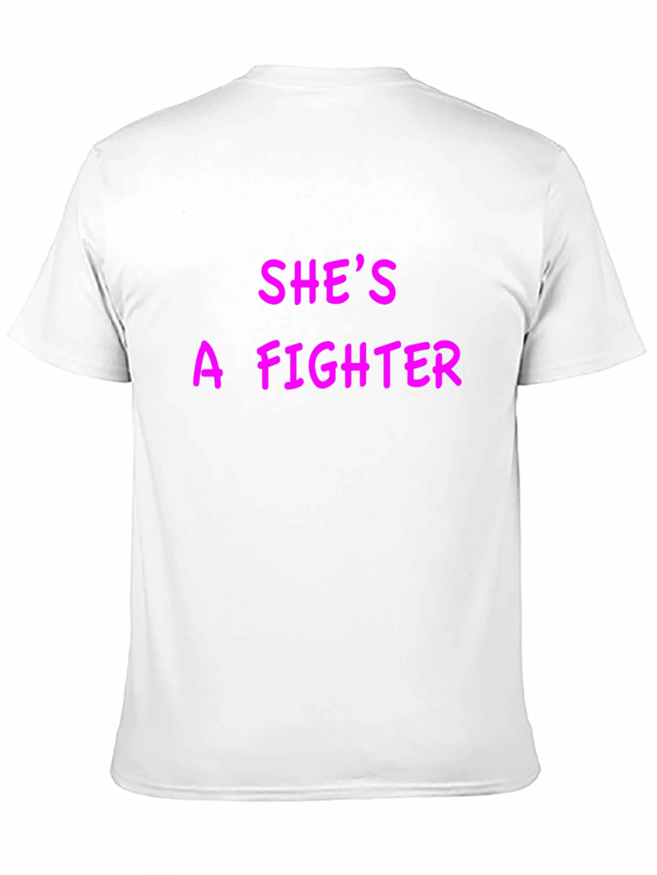 Shes A Fighter Graphic Tee - Black
