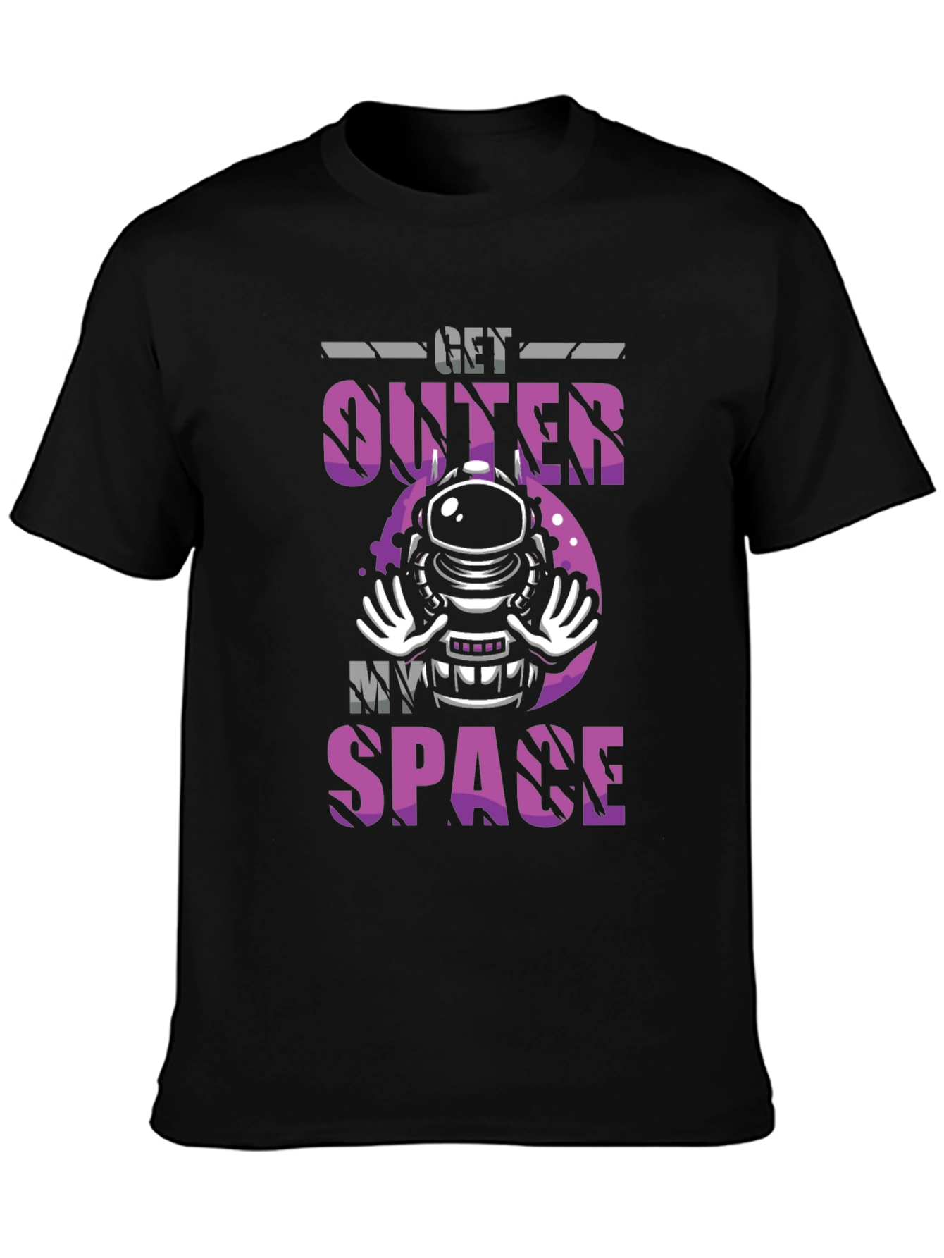 Get Outer My Space T-Shirt - Astronaut Graphic Tee