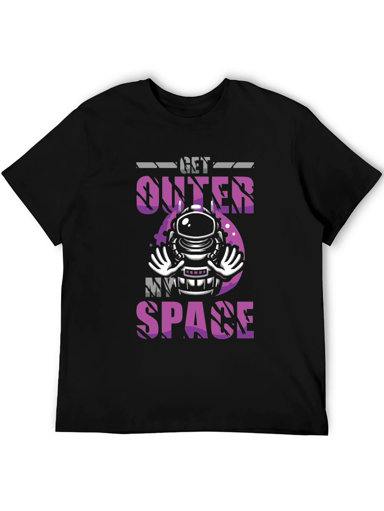 Get Outer My Space T-Shirt - Astronaut Graphic Tee