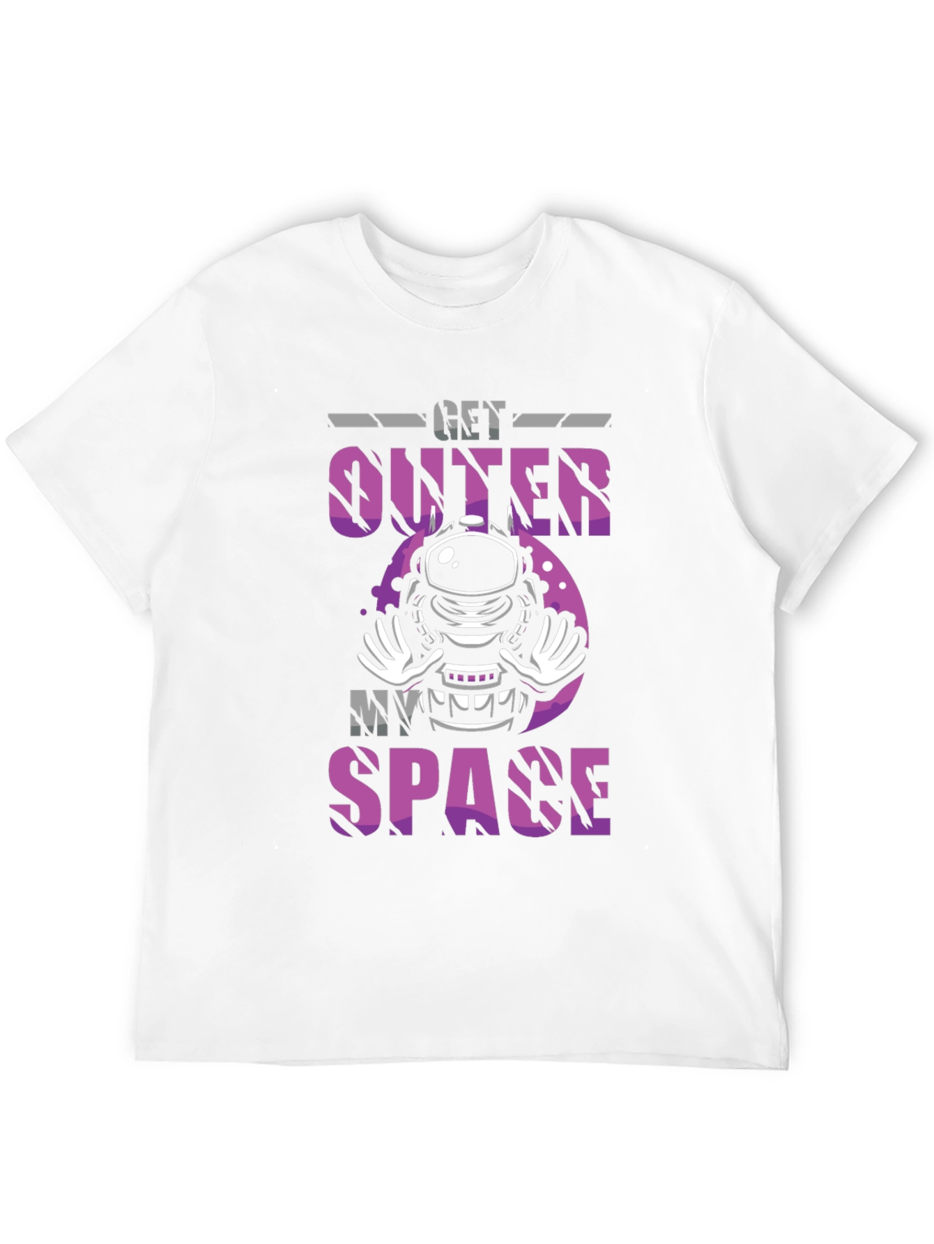 Get Outer My Space T-Shirt - Astronaut Graphic Tee