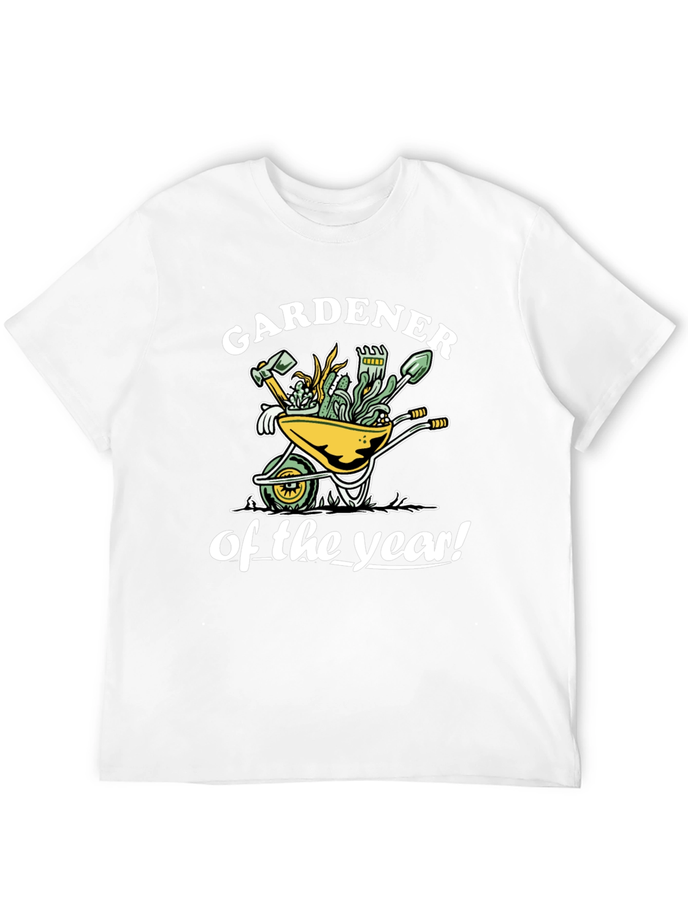 Gardener of the Year Black T-Shirt