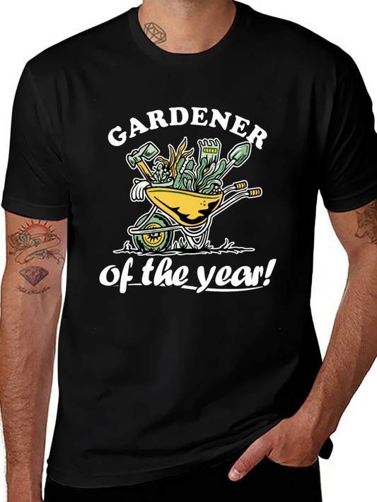 Gardener of the Year Black T-Shirt