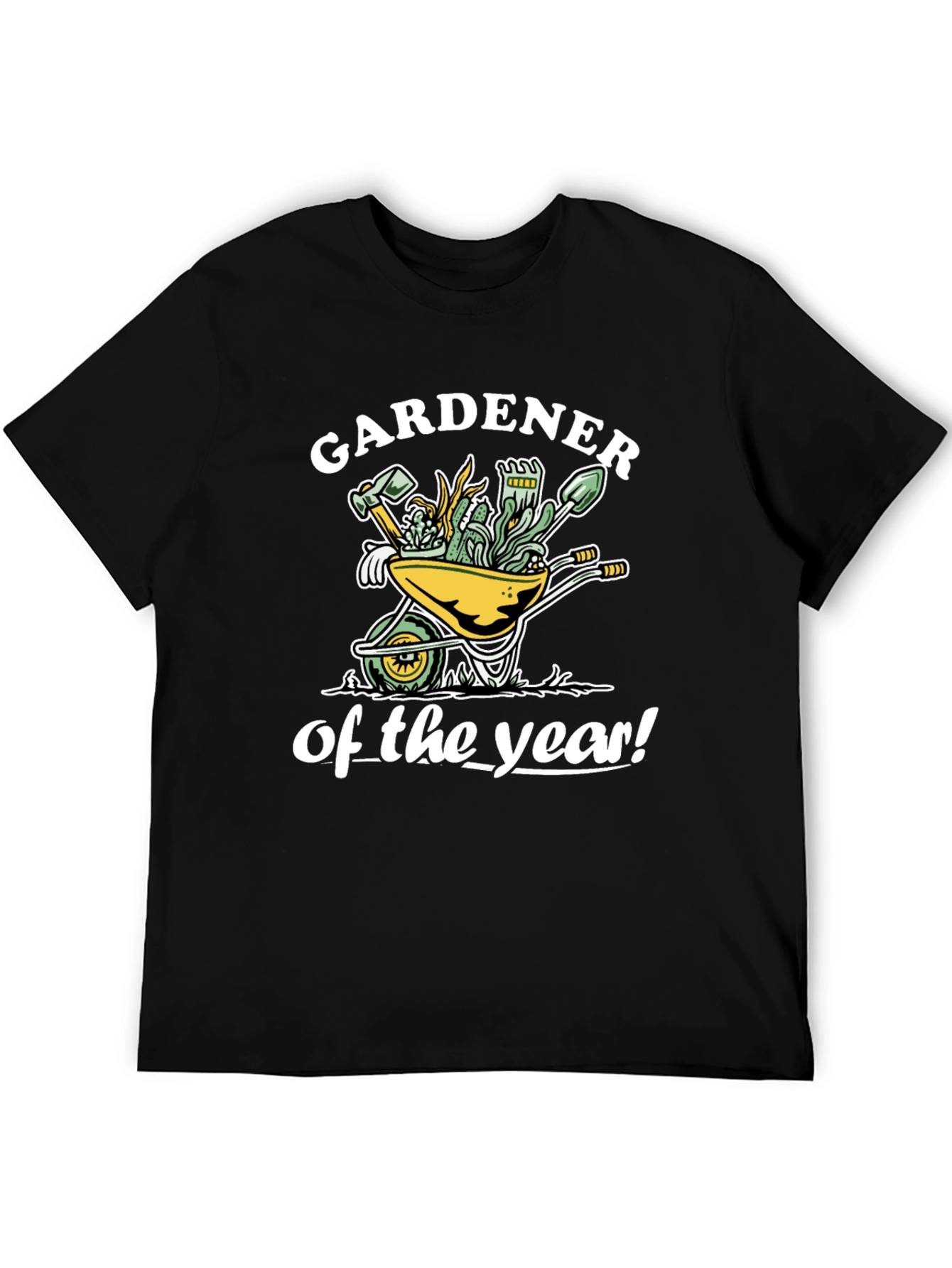 Gardener of the Year Black T-Shirt