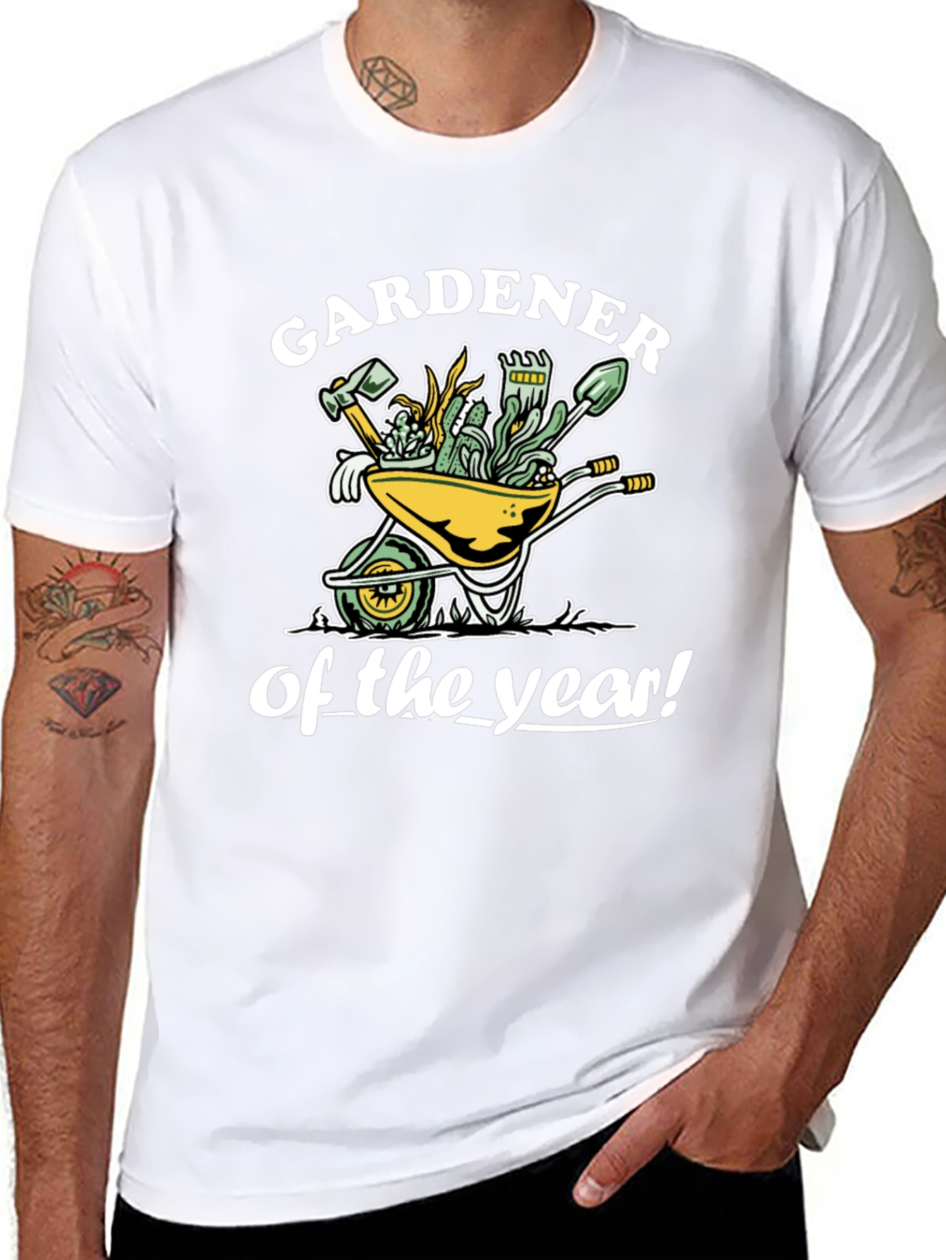 Gardener of the Year Black T-Shirt