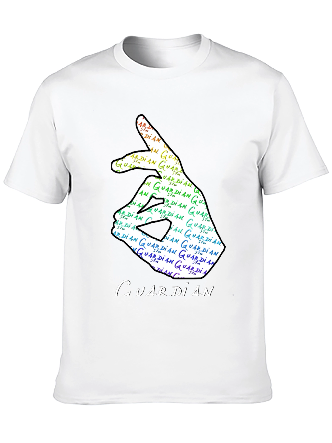 Guardian Hand Graphic Tee - Stylish Mens T-Shirt