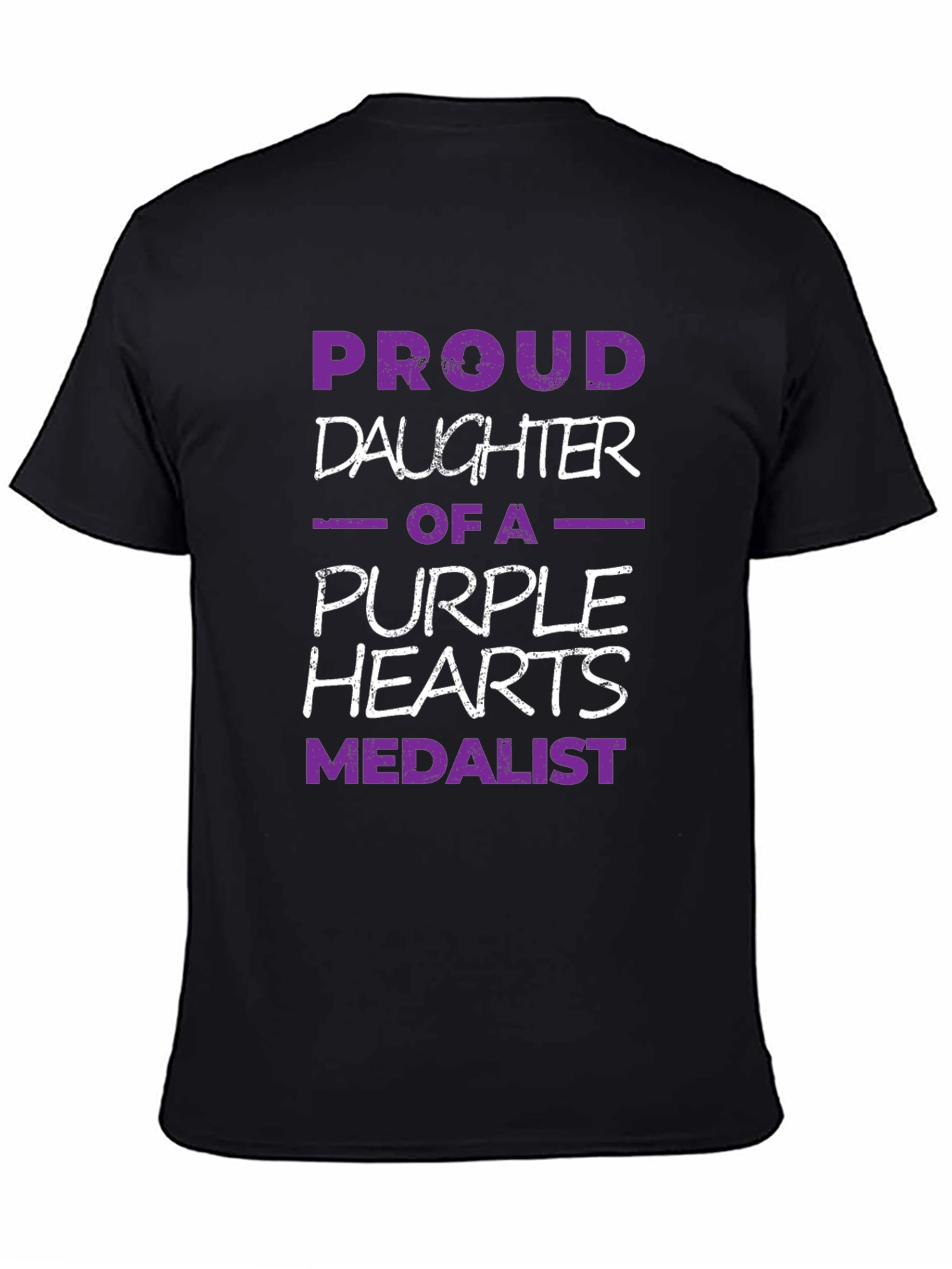 Proud Daughter Purple Heart Medalist T-Shirt
