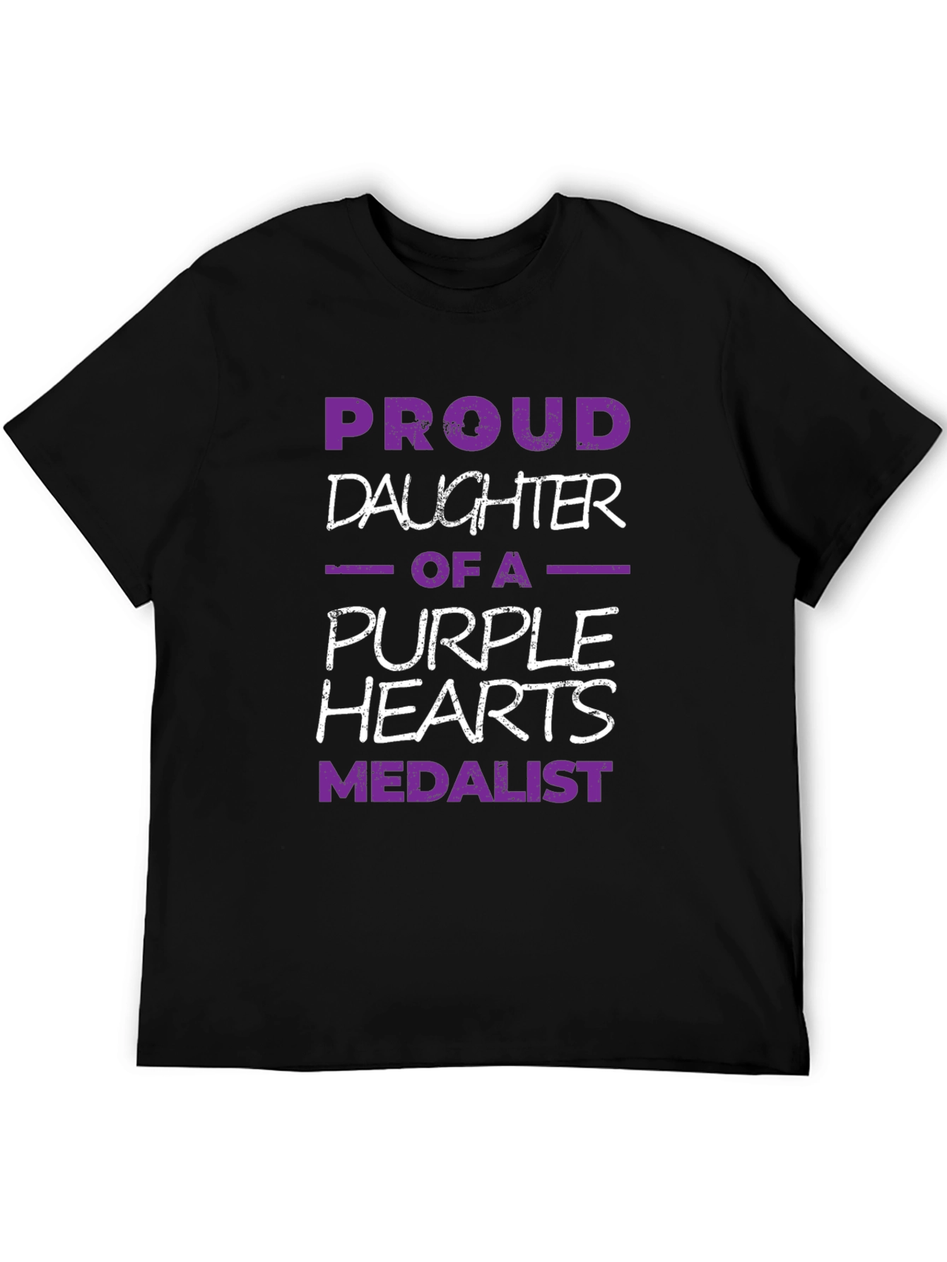 Proud Daughter Purple Heart Medalist T-Shirt
