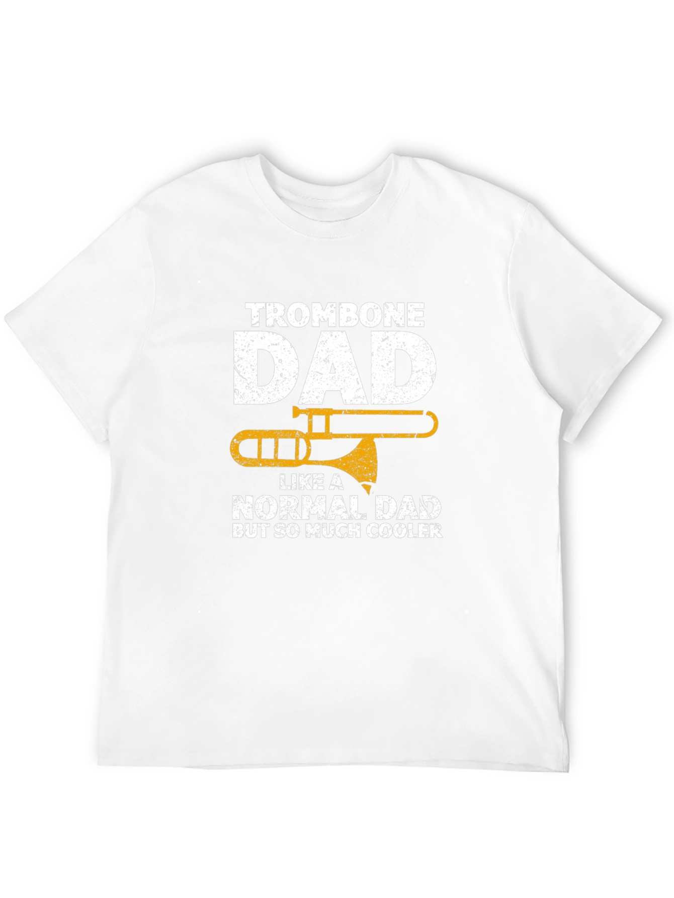 Trombone Dad T-Shirt - Cool Musician Father Tee