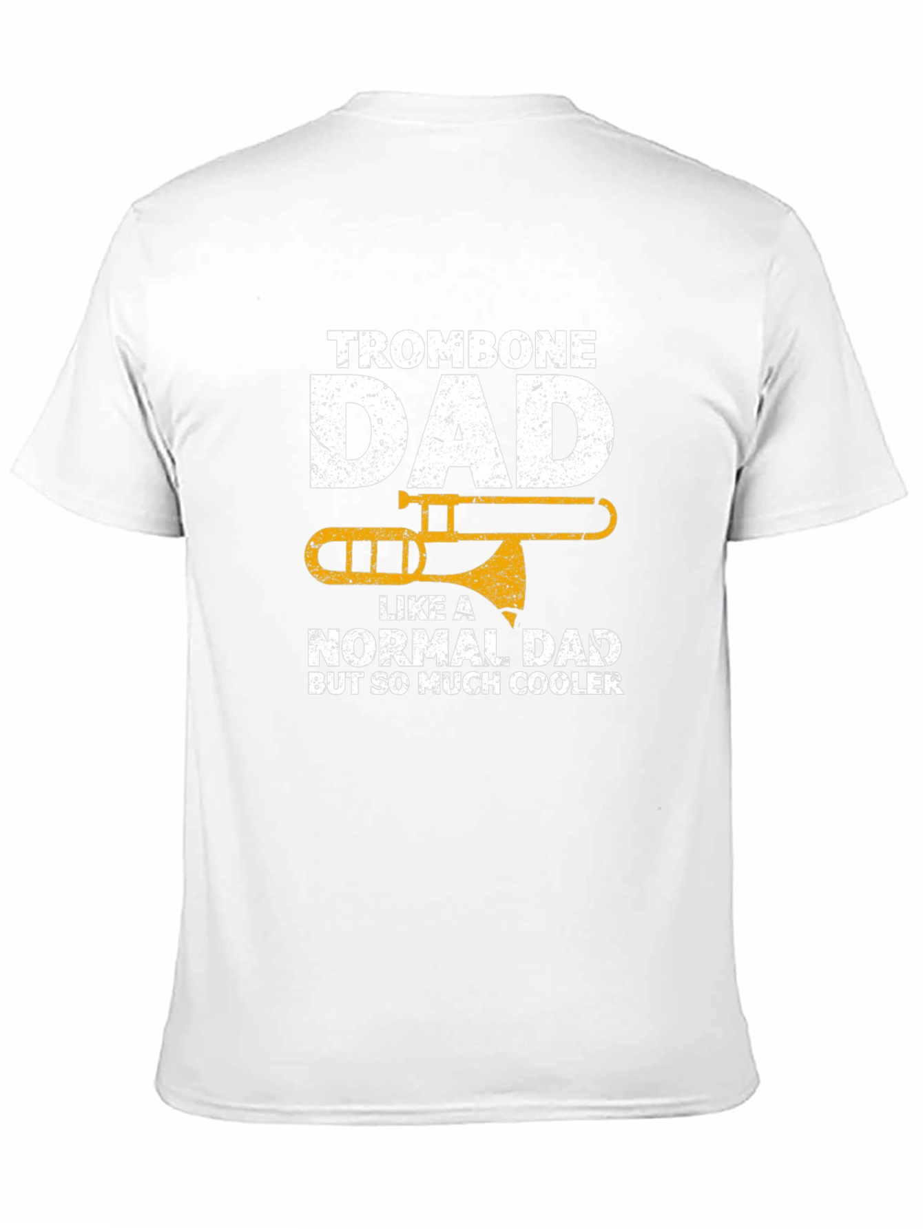 Trombone Dad T-Shirt - Cool Musician Father Tee