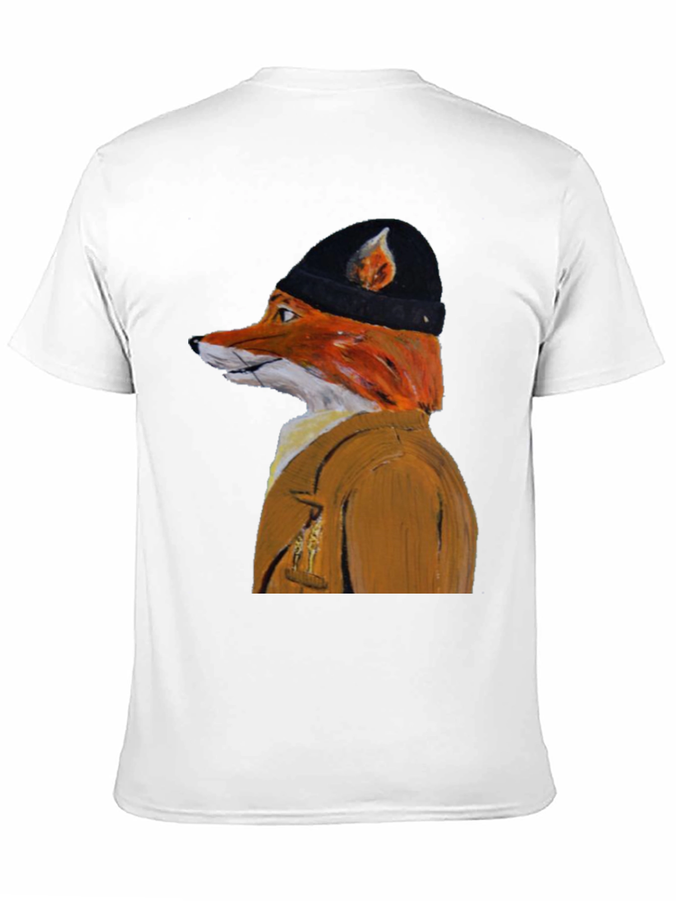 Fox in Clothes Graphic T-Shirt