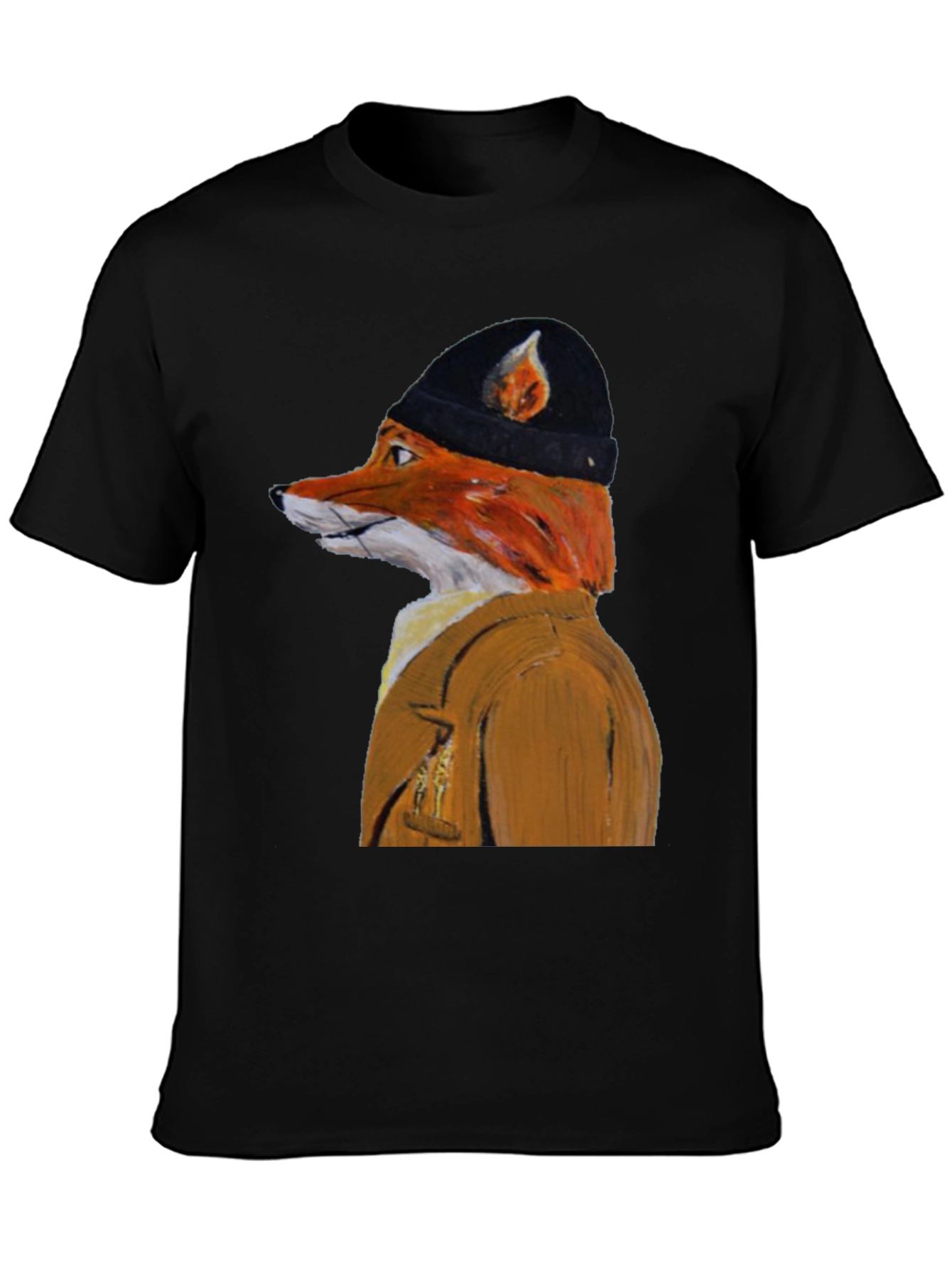 Fox in Clothes Graphic T-Shirt