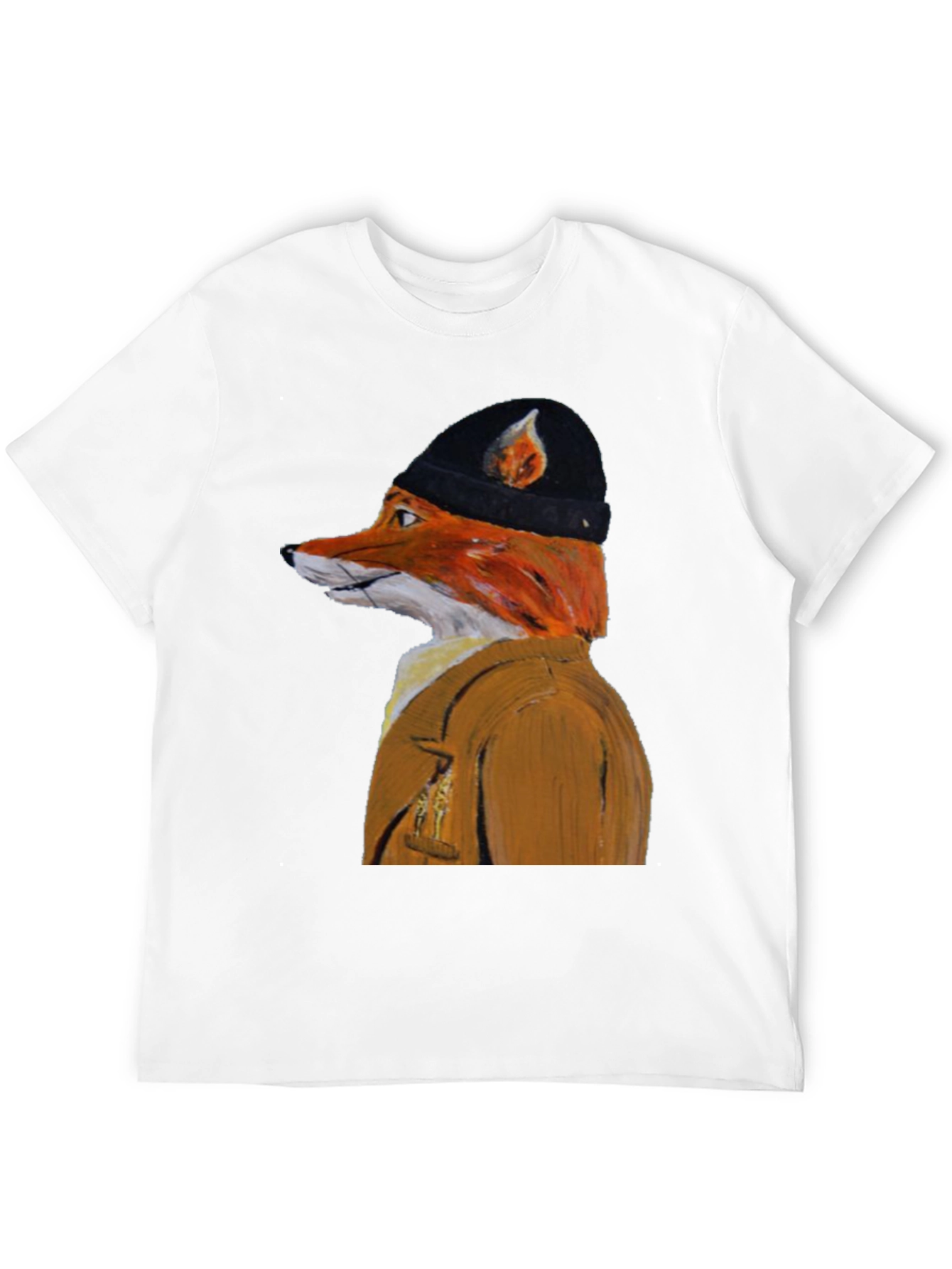 Fox in Clothes Graphic T-Shirt