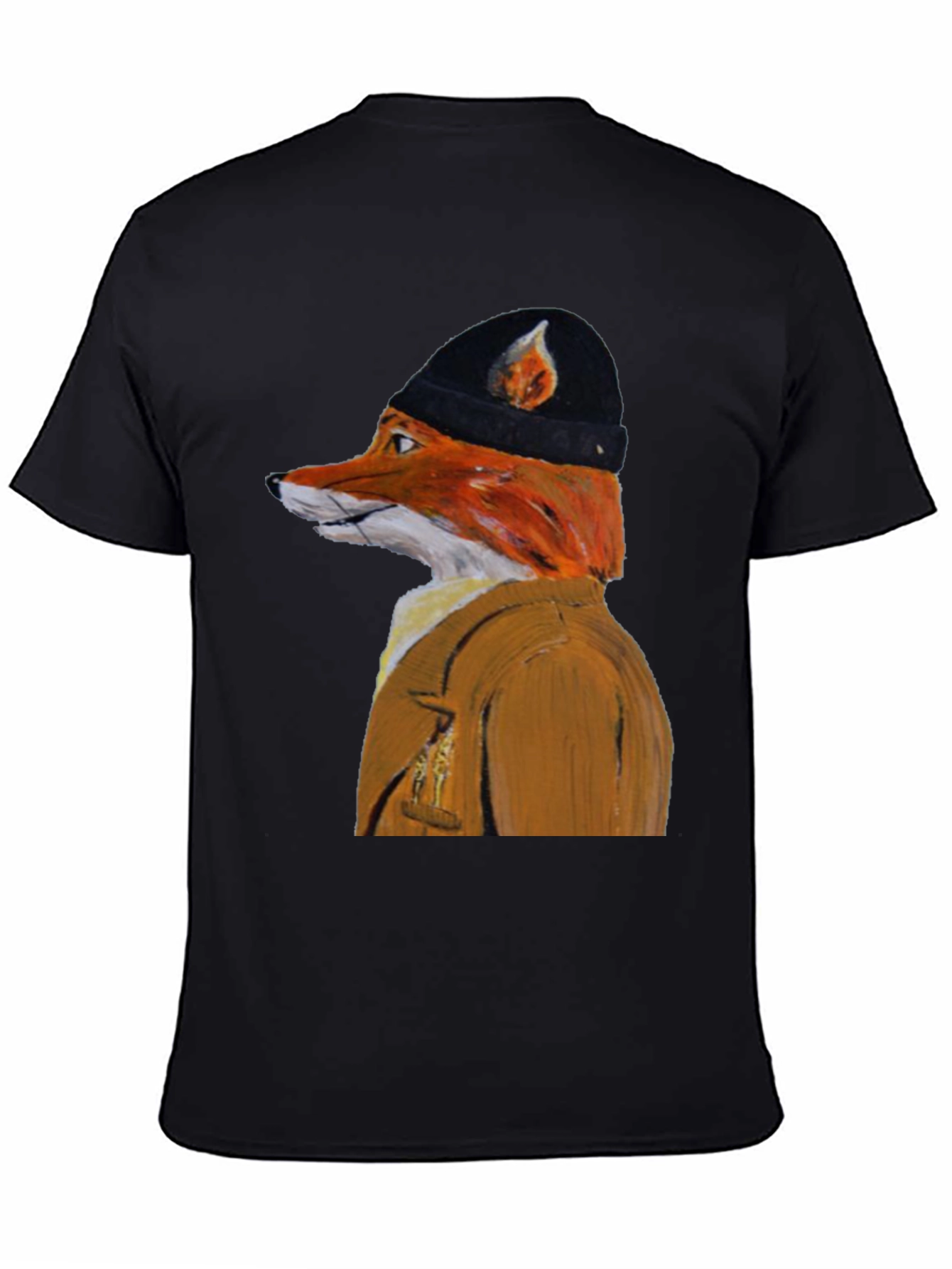 Fox in Clothes Graphic T-Shirt