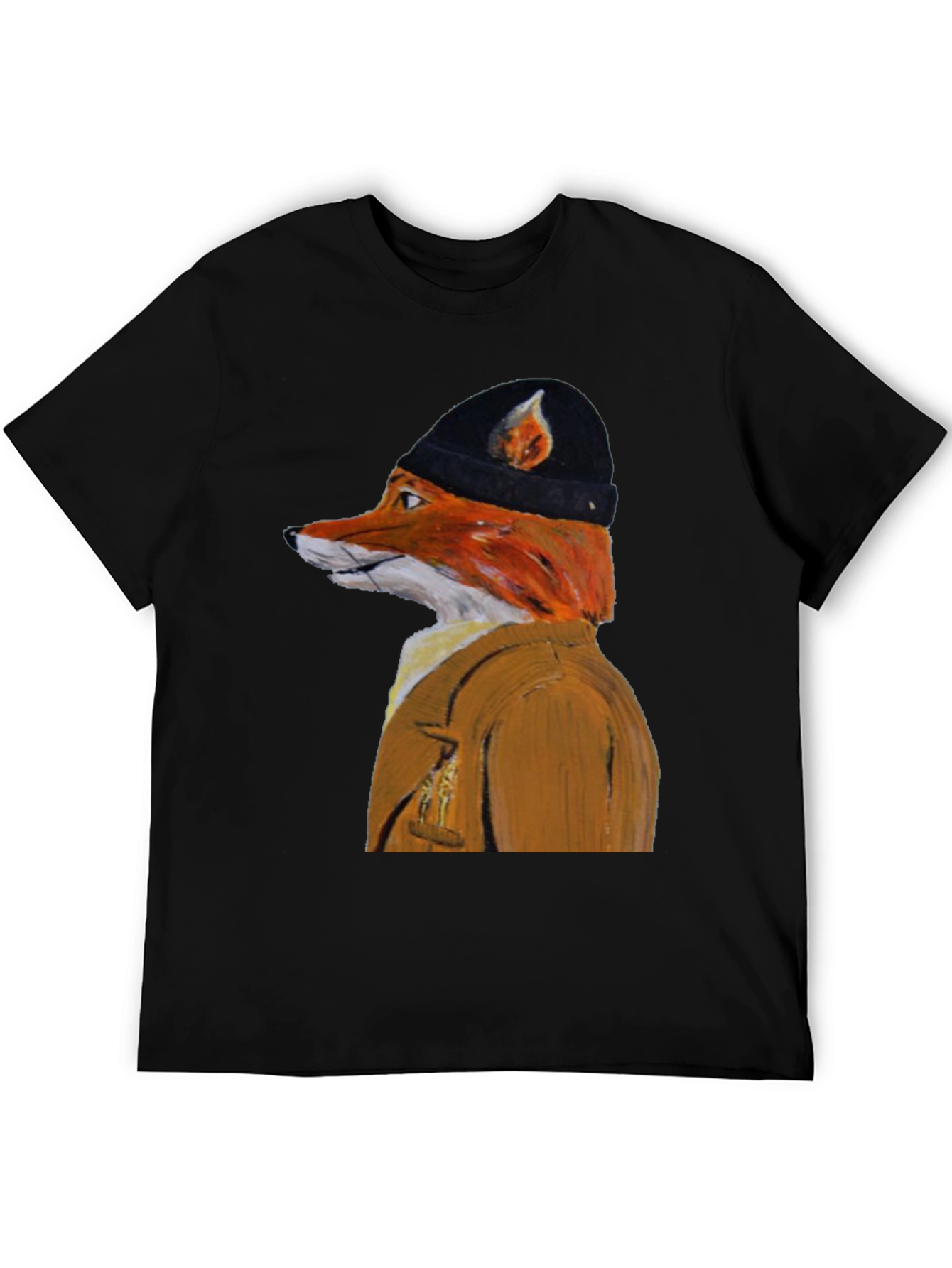 Fox in Clothes Graphic T-Shirt