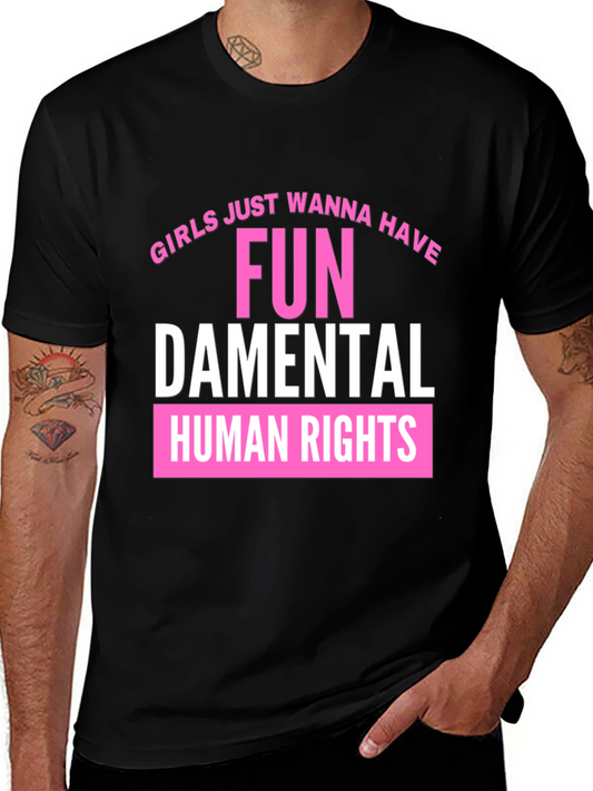 Fun-damental Rights Tee - Empowering Graphic T-Shirt