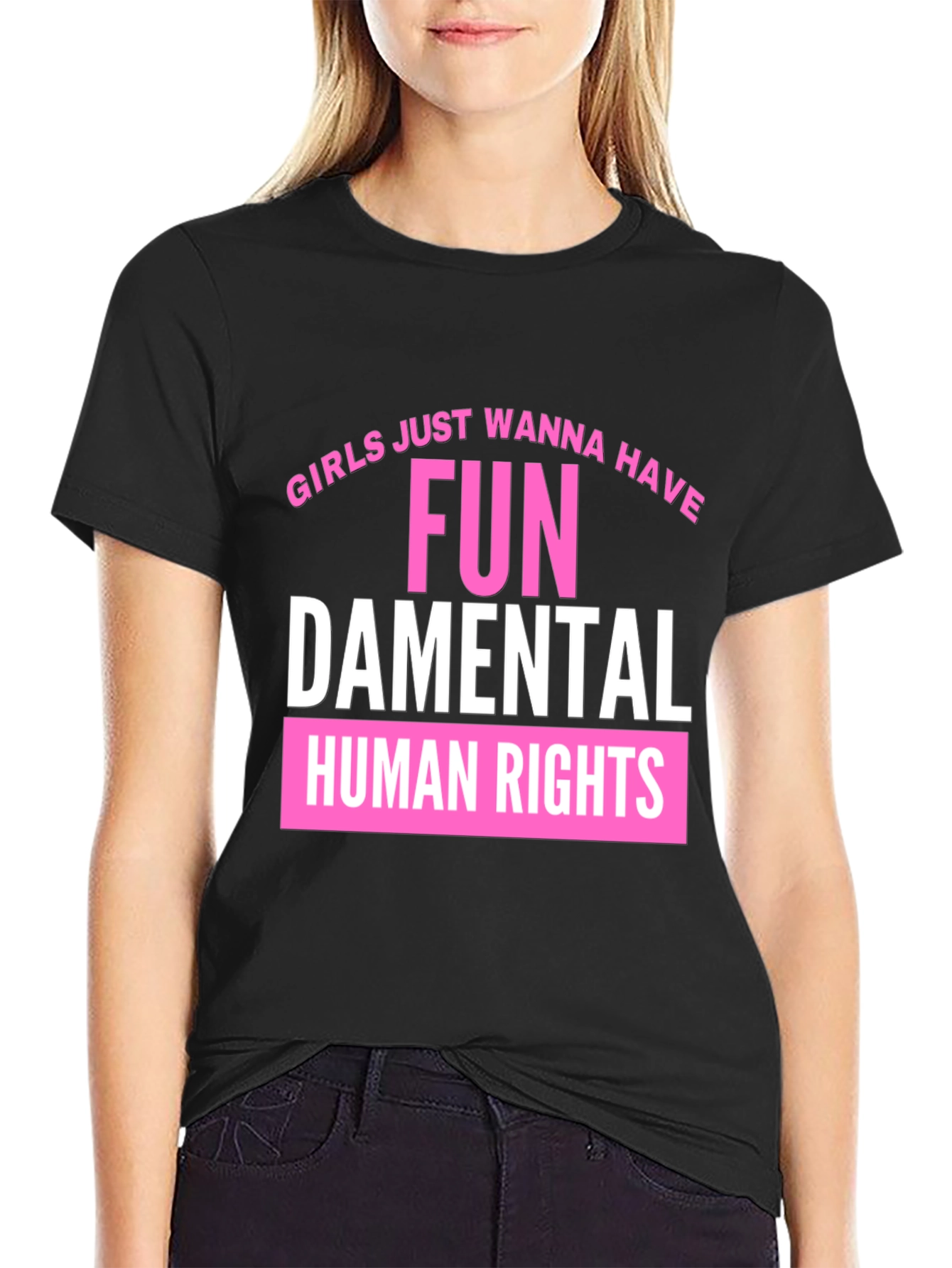 Fun-damental Rights Tee - Empowering Graphic T-Shirt