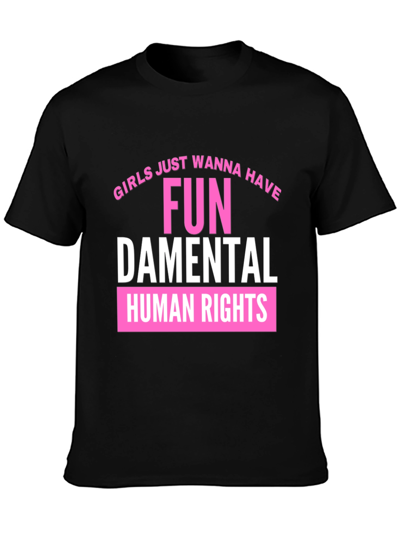 Fun-damental Rights Tee - Empowering Graphic T-Shirt