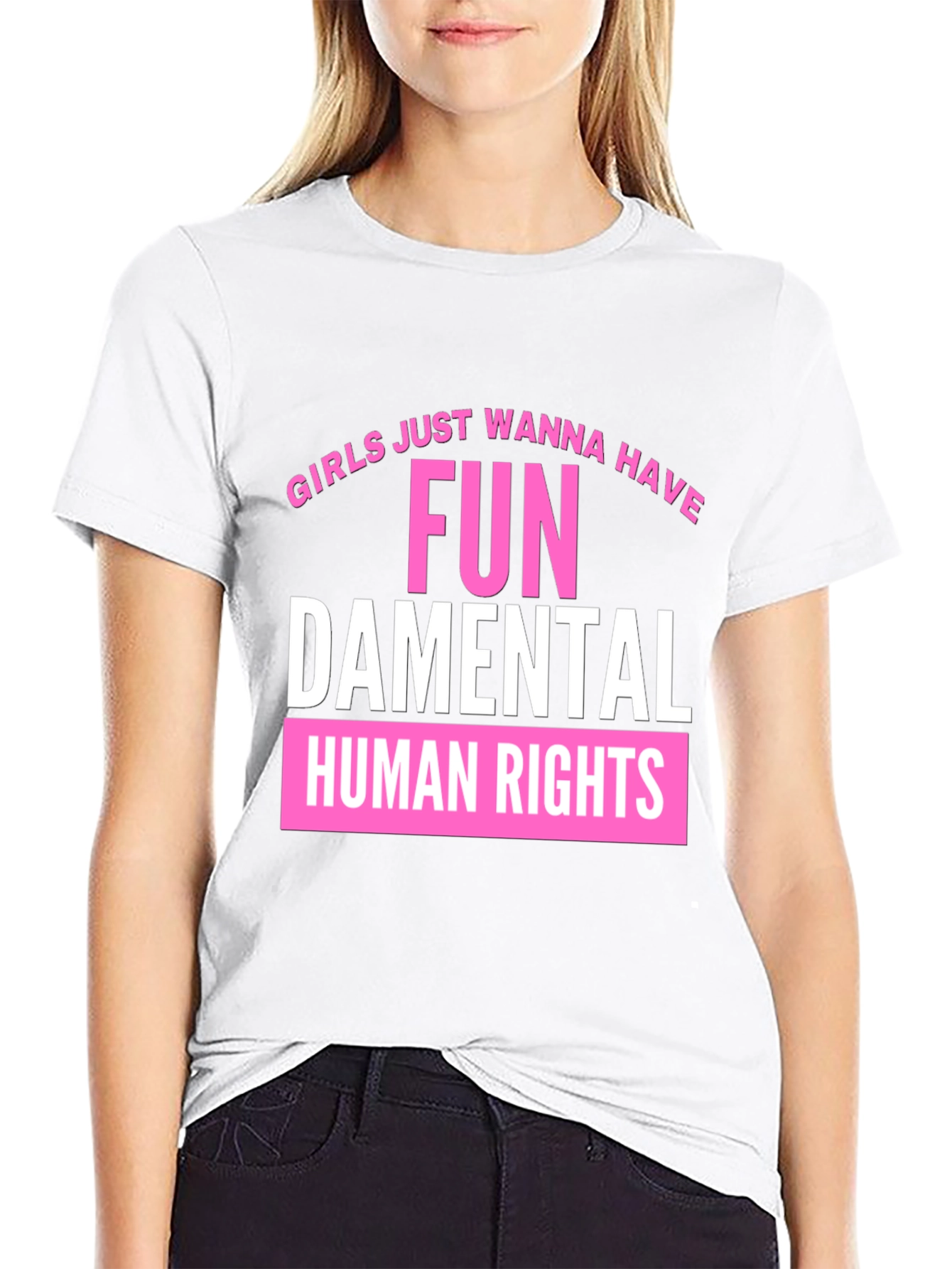 Fun-damental Rights Tee - Empowering Graphic T-Shirt