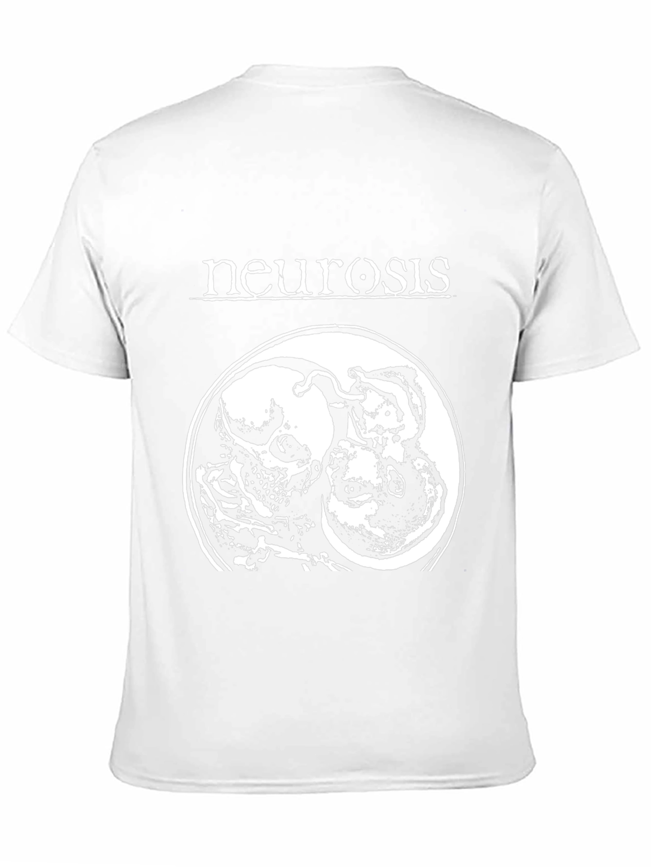 Neurosis Band T-Shirt: Skull & Fetus Graphic