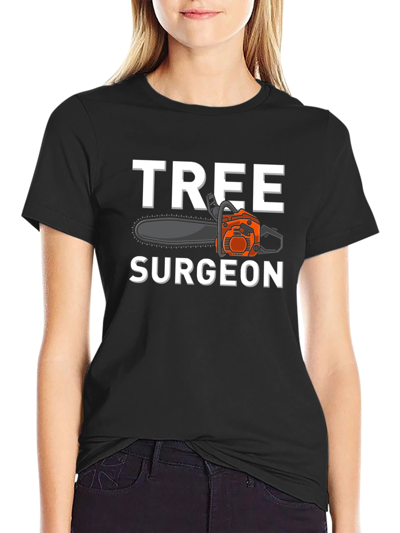 Tree Surgeon Chainsaw Graphic Tee