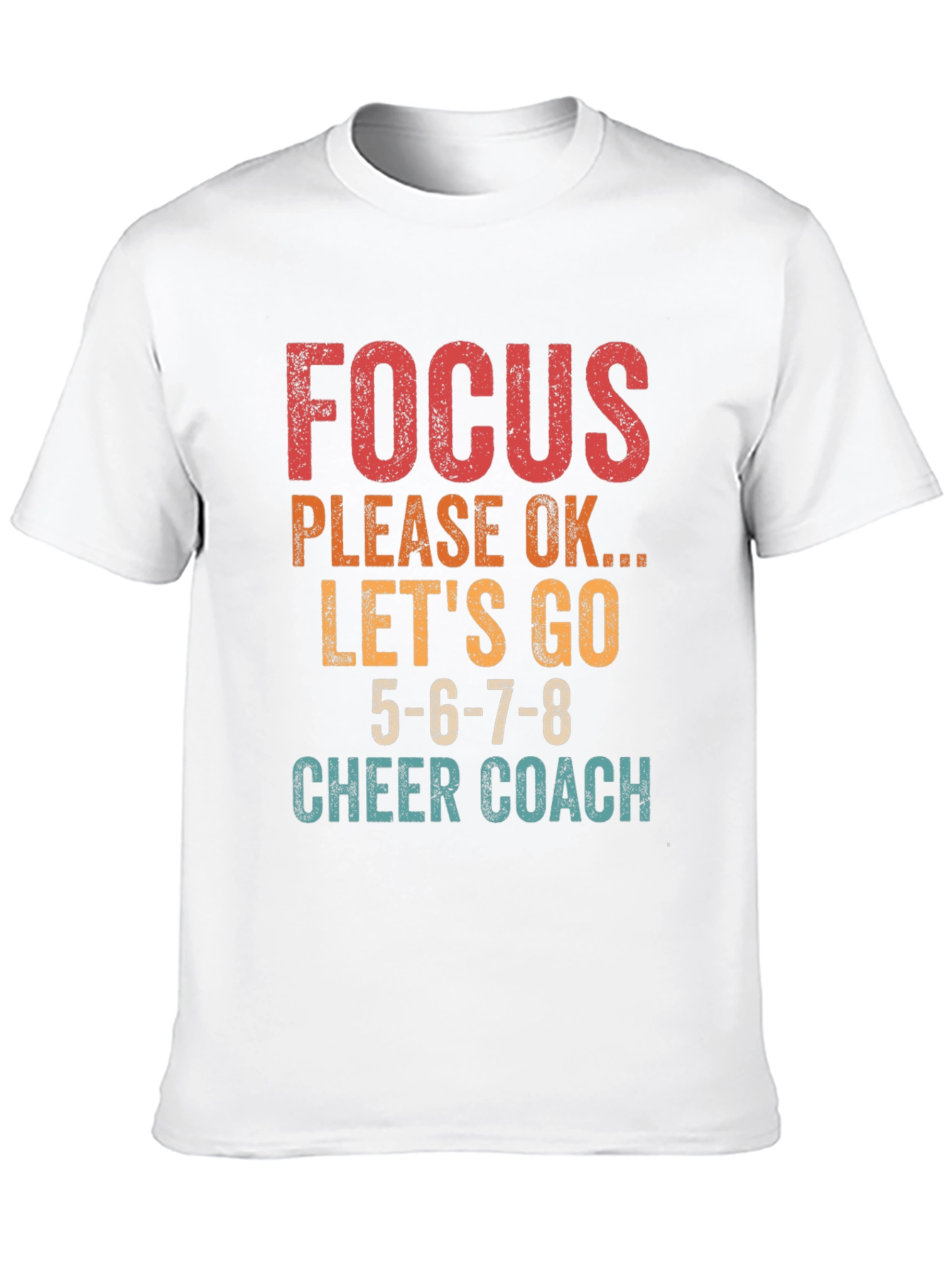 Focus Cheer Coach Graphic T-Shirt