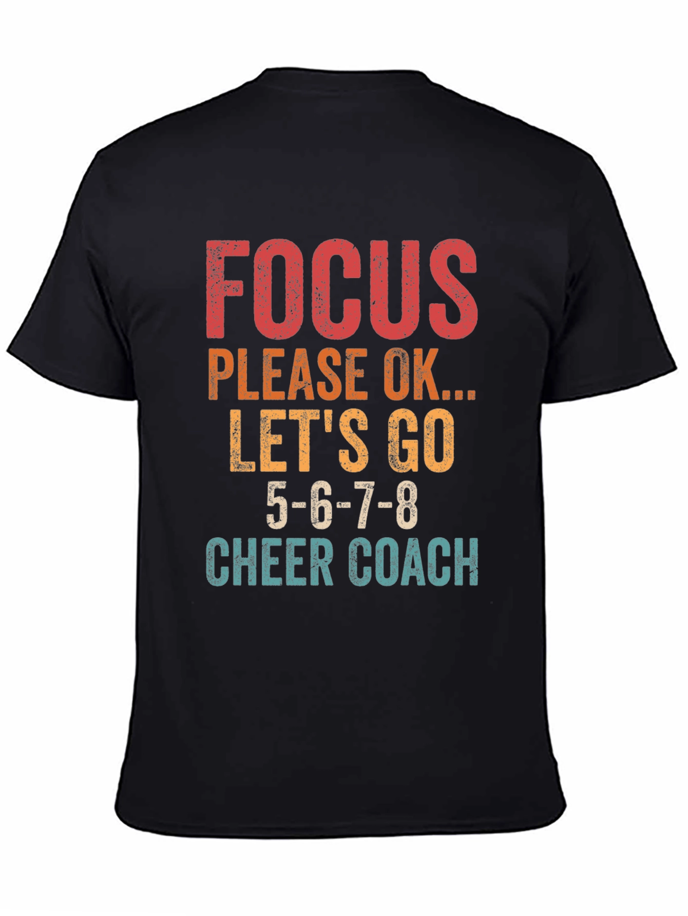 Focus Cheer Coach Graphic T-Shirt