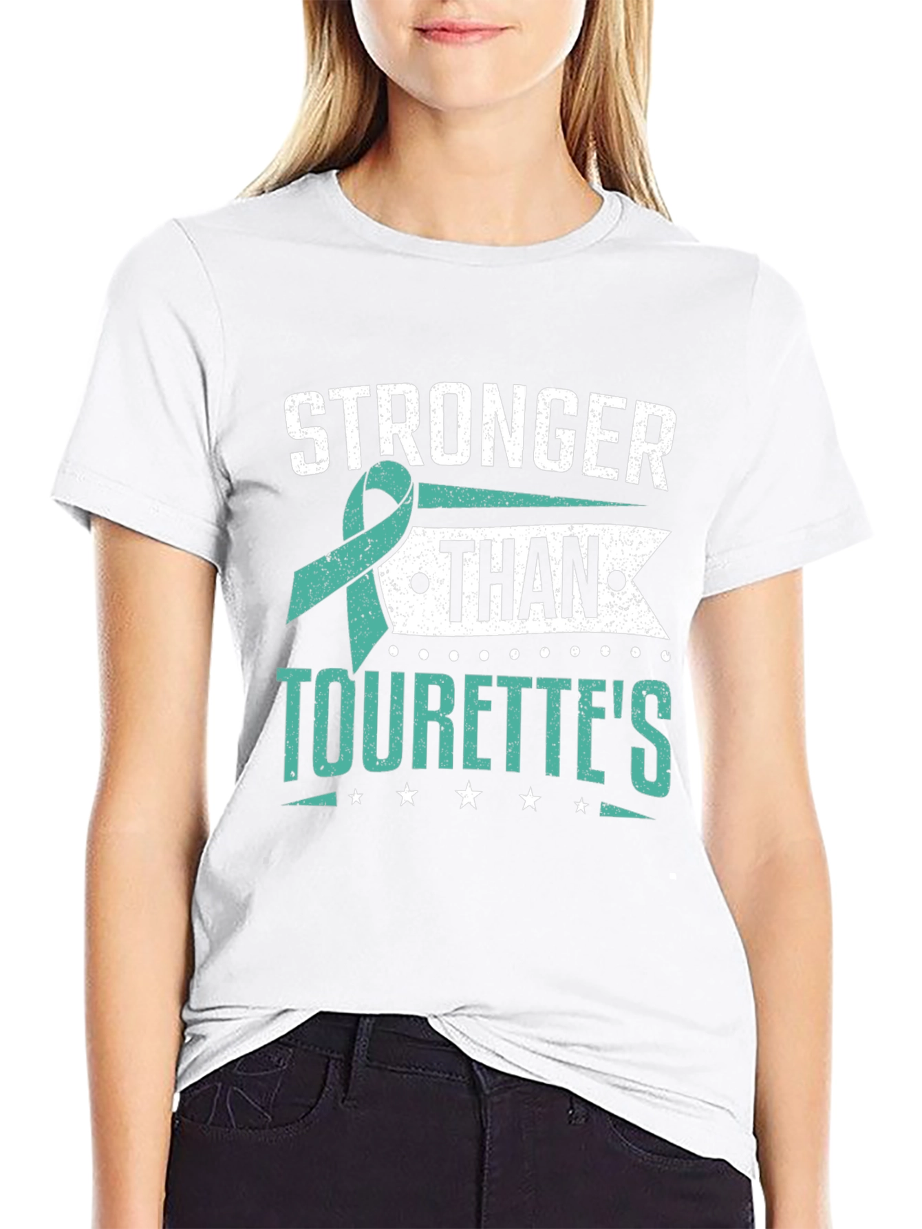 Tourettes Awareness Tee - Stronger Than Tourettes