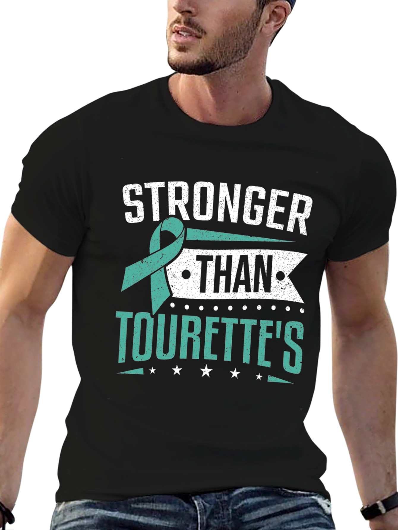 Tourettes Awareness Tee - Stronger Than Tourettes